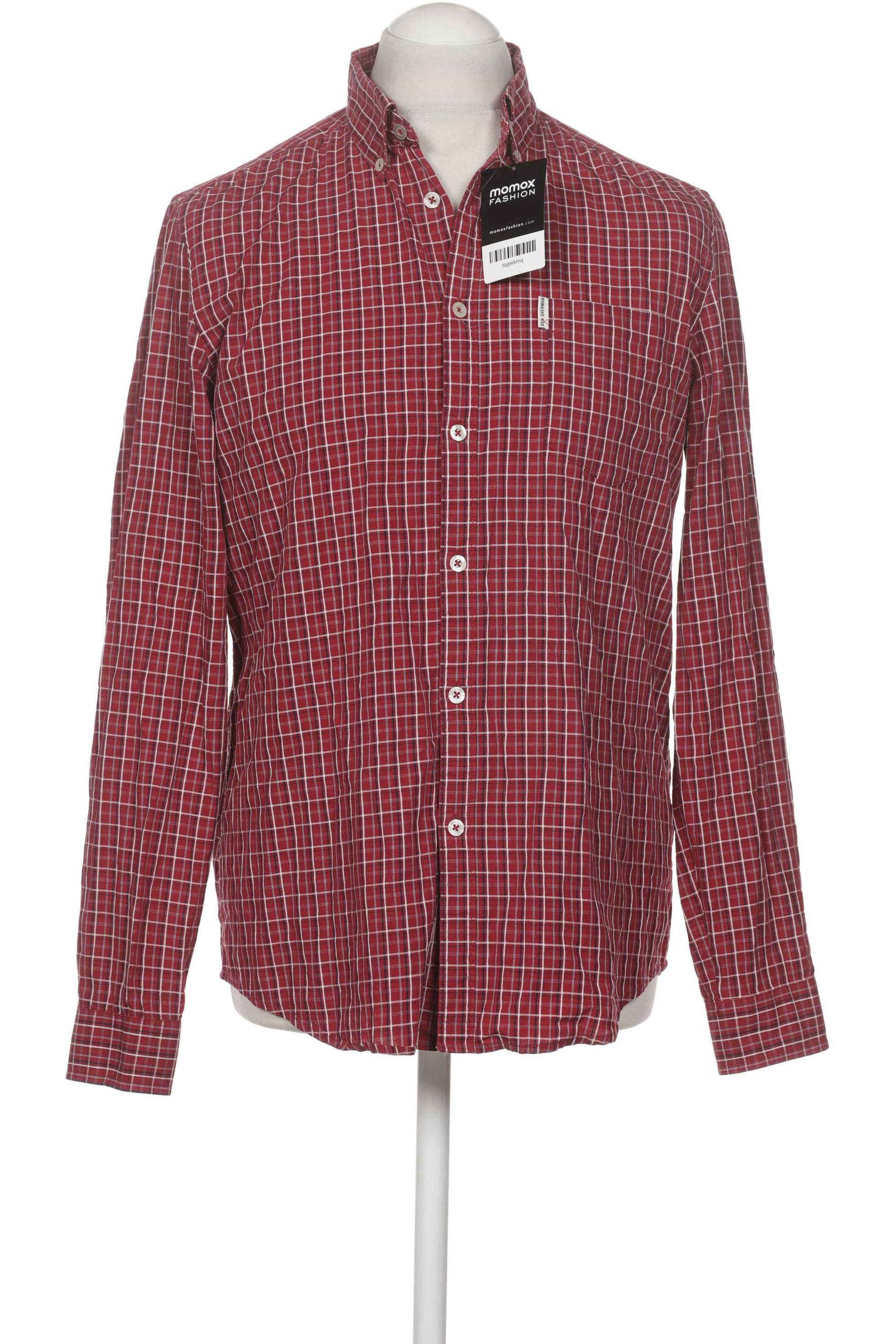 

Ben Sherman Herren Hemd, bordeaux, Gr. 52