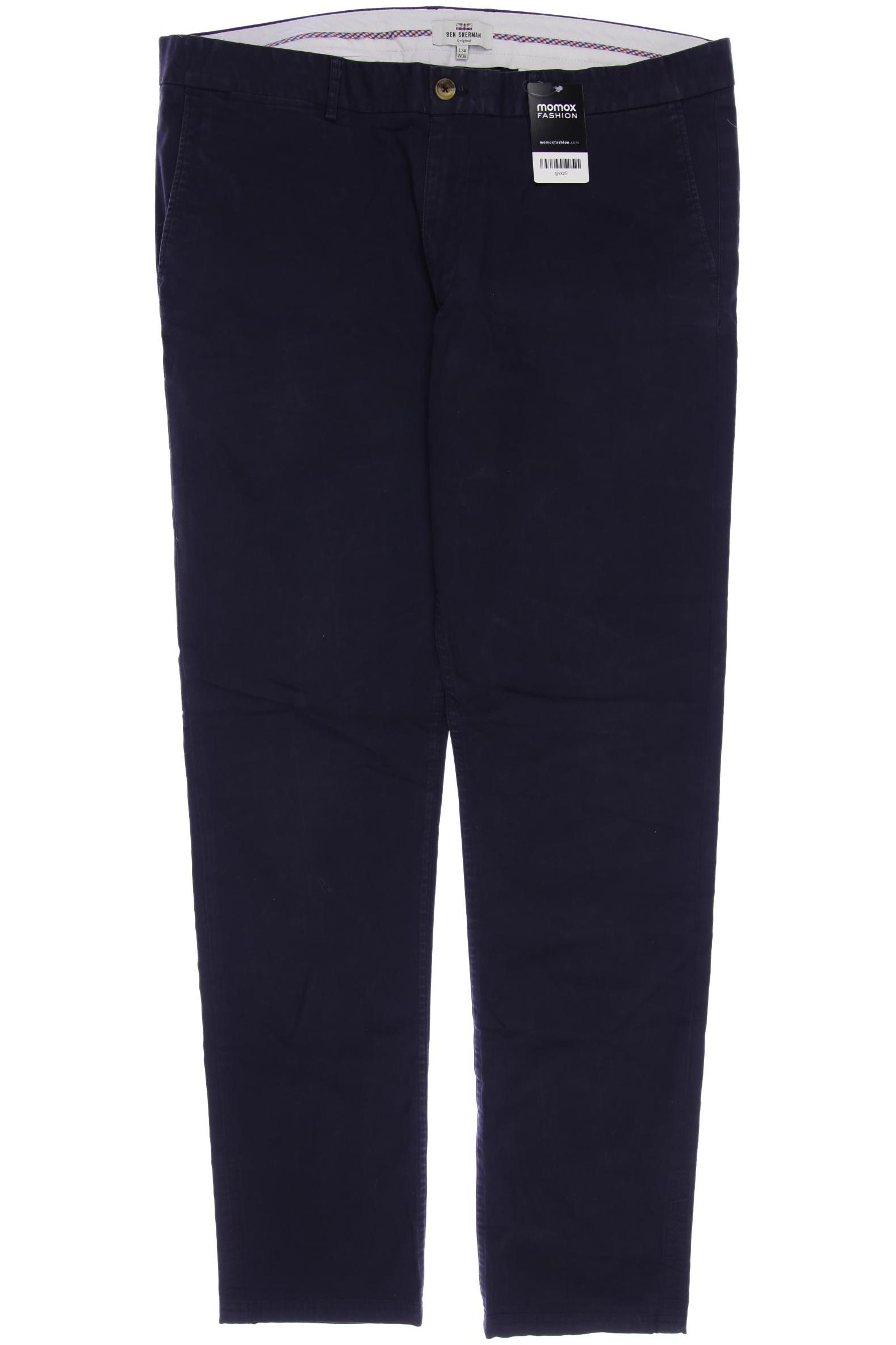 

Ben Sherman Herren Stoffhose, marineblau