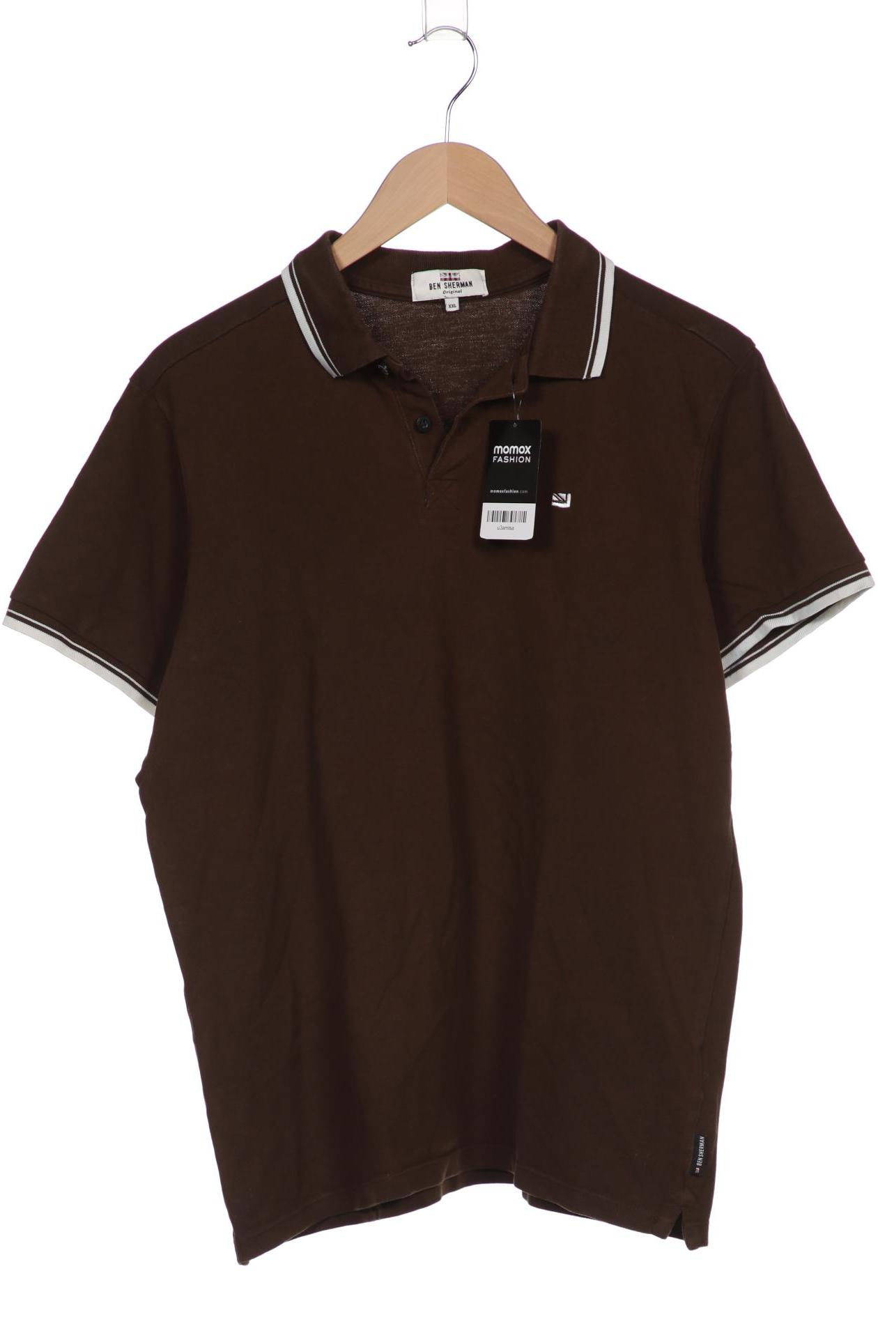 

Ben Sherman Herren Poloshirt, braun