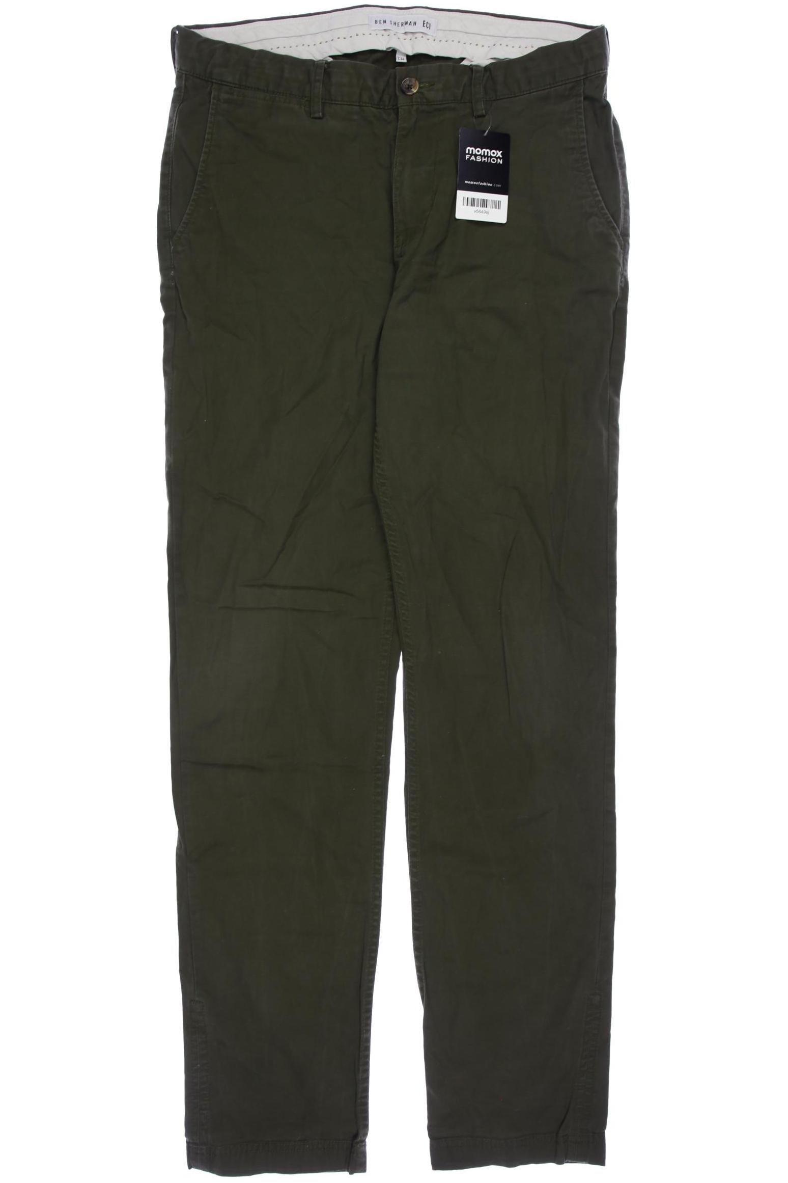 

Ben Sherman Herren Stoffhose, grün, Gr. 32