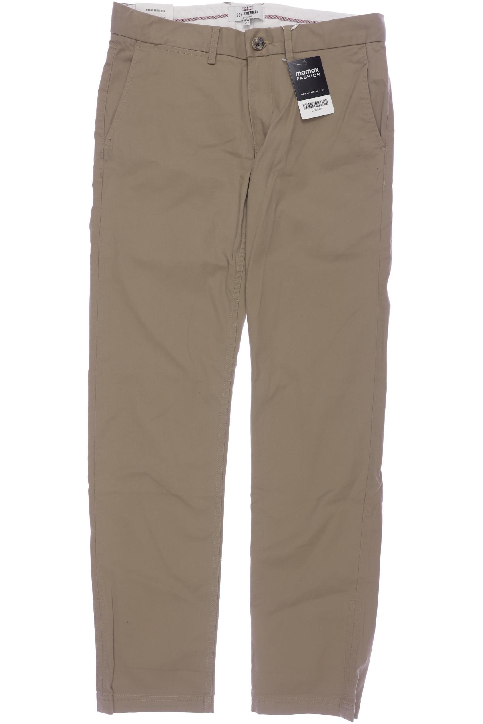 

Ben Sherman Herren Stoffhose, beige, Gr. 31