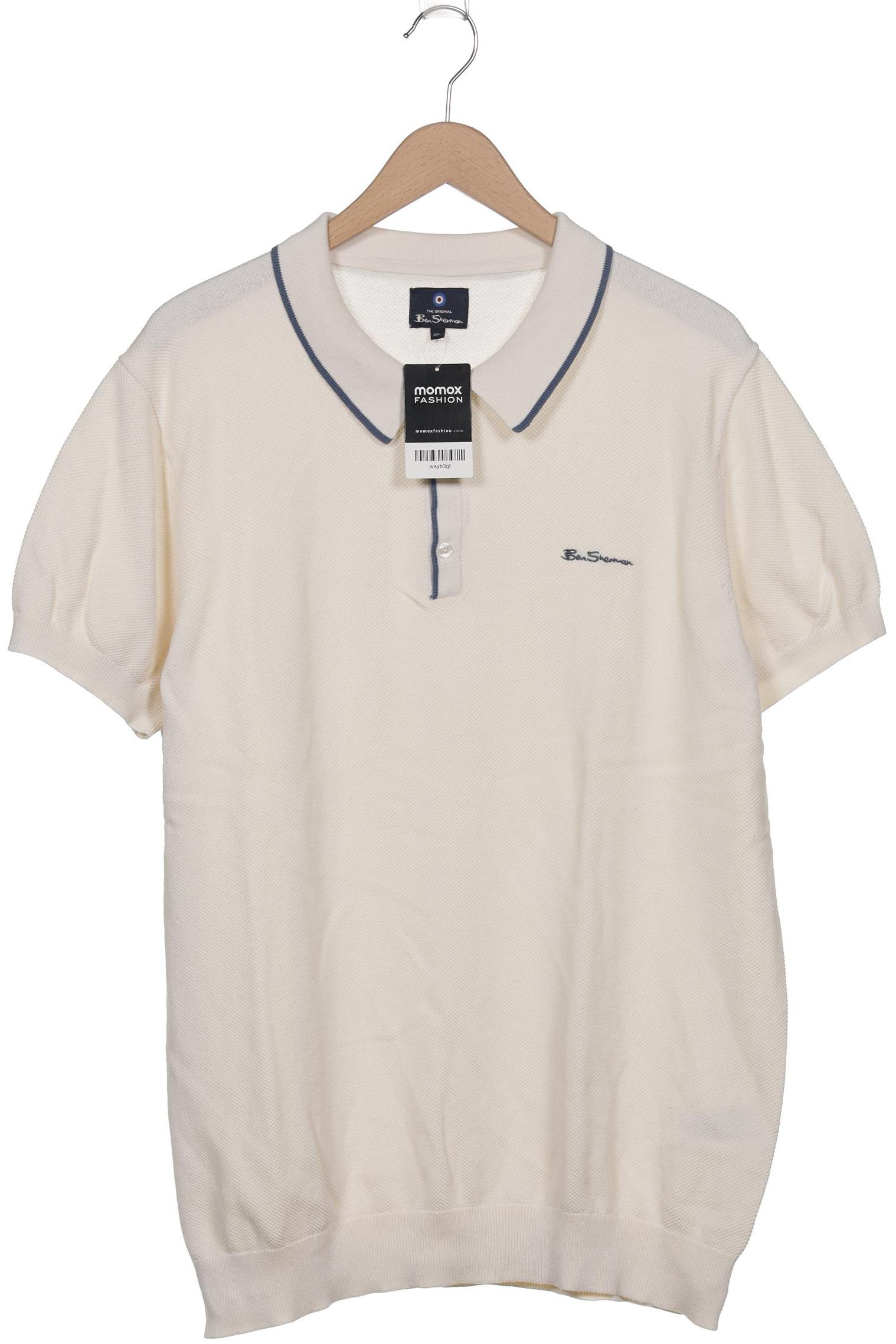 

Ben Sherman Herren Poloshirt, cremeweiß, Gr. 56