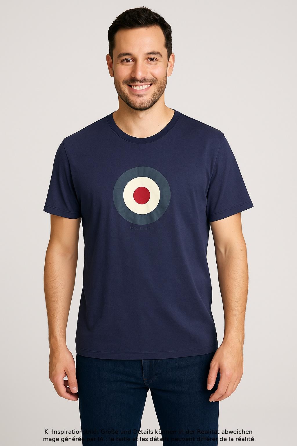 

Ben Sherman Herren T-Shirt, marineblau, Gr. 54