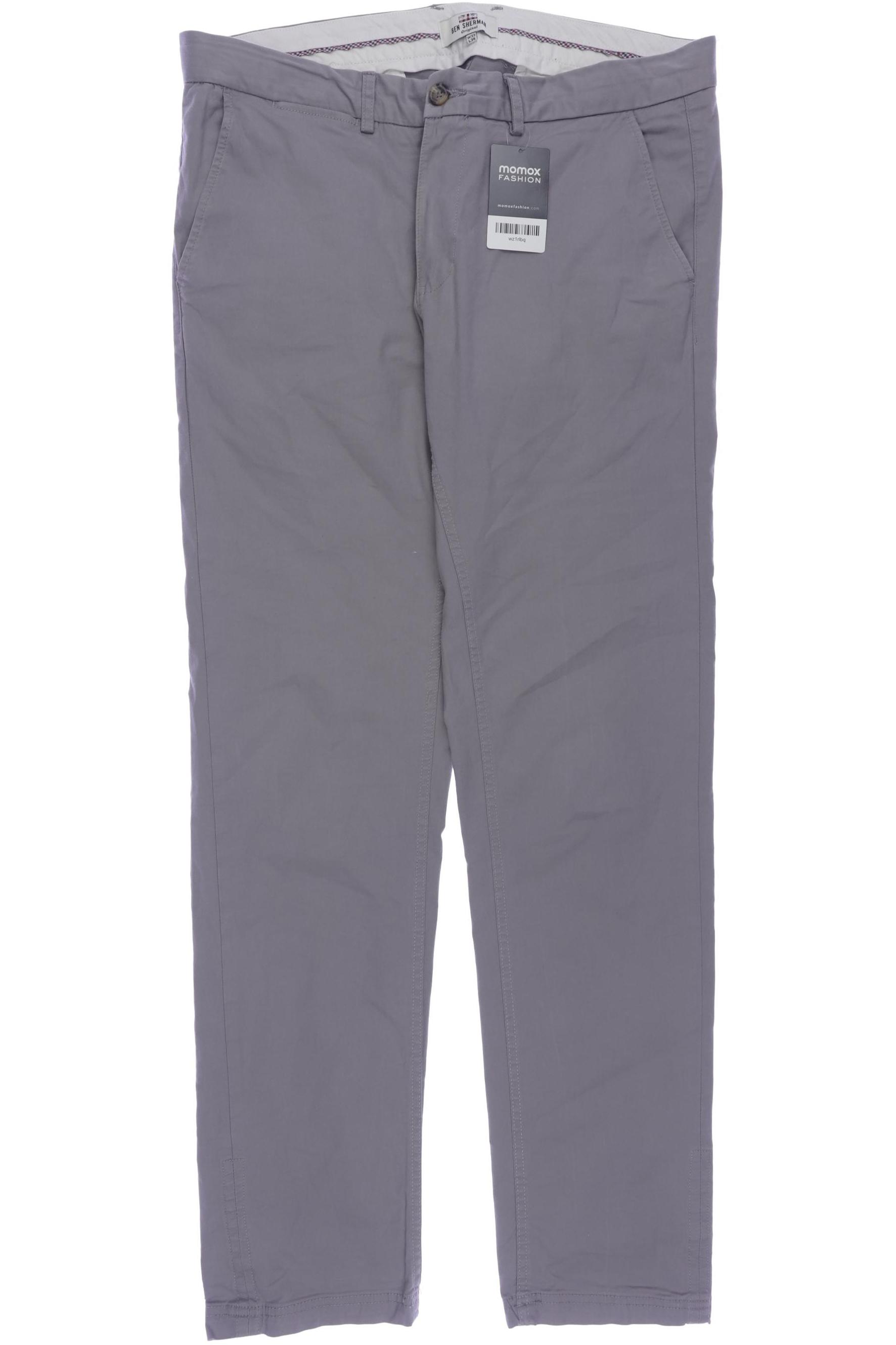 

Ben Sherman Herren Stoffhose, grau, Gr. 33