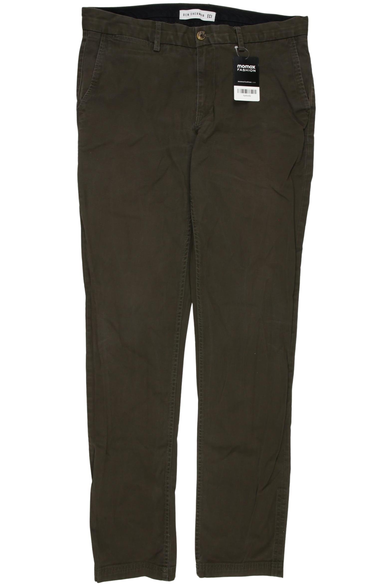 

Ben Sherman Herren Stoffhose, grün, Gr. 33