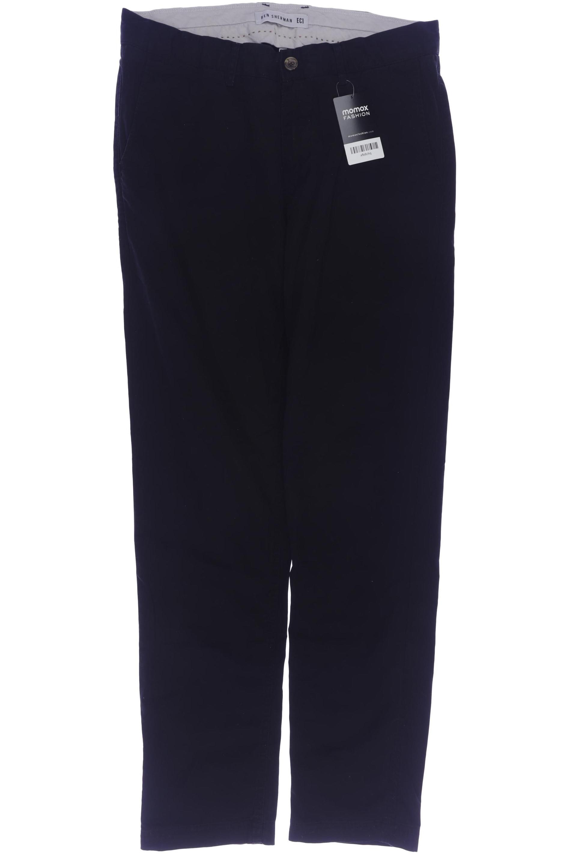 

Ben Sherman Herren Stoffhose, schwarz, Gr. 31