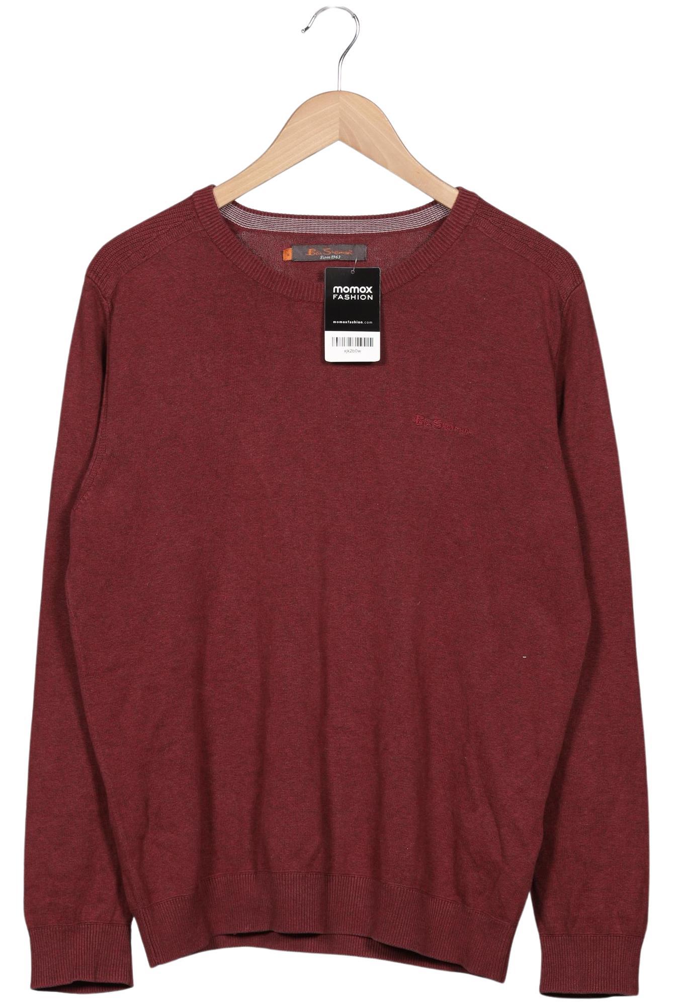Thumbnail - Ben Sherman Herren Pullover, bordeaux, Gr. 48