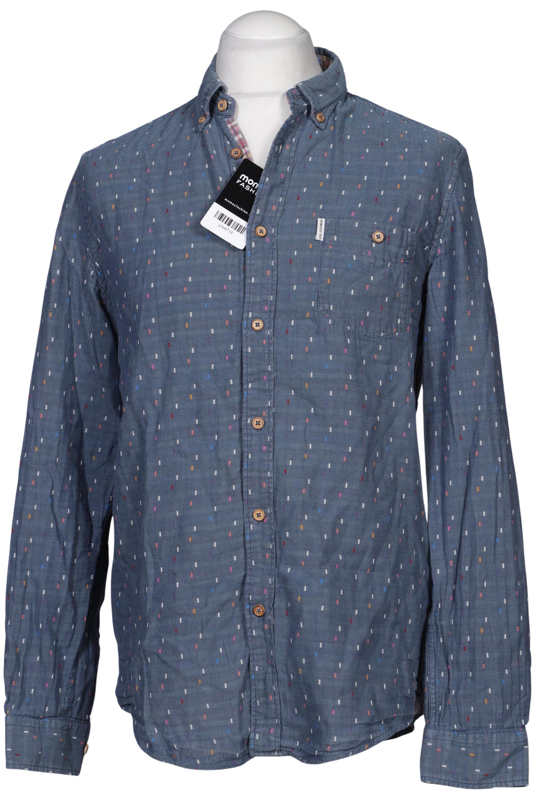 

Ben Sherman Herren Hemd, blau, Gr. 52