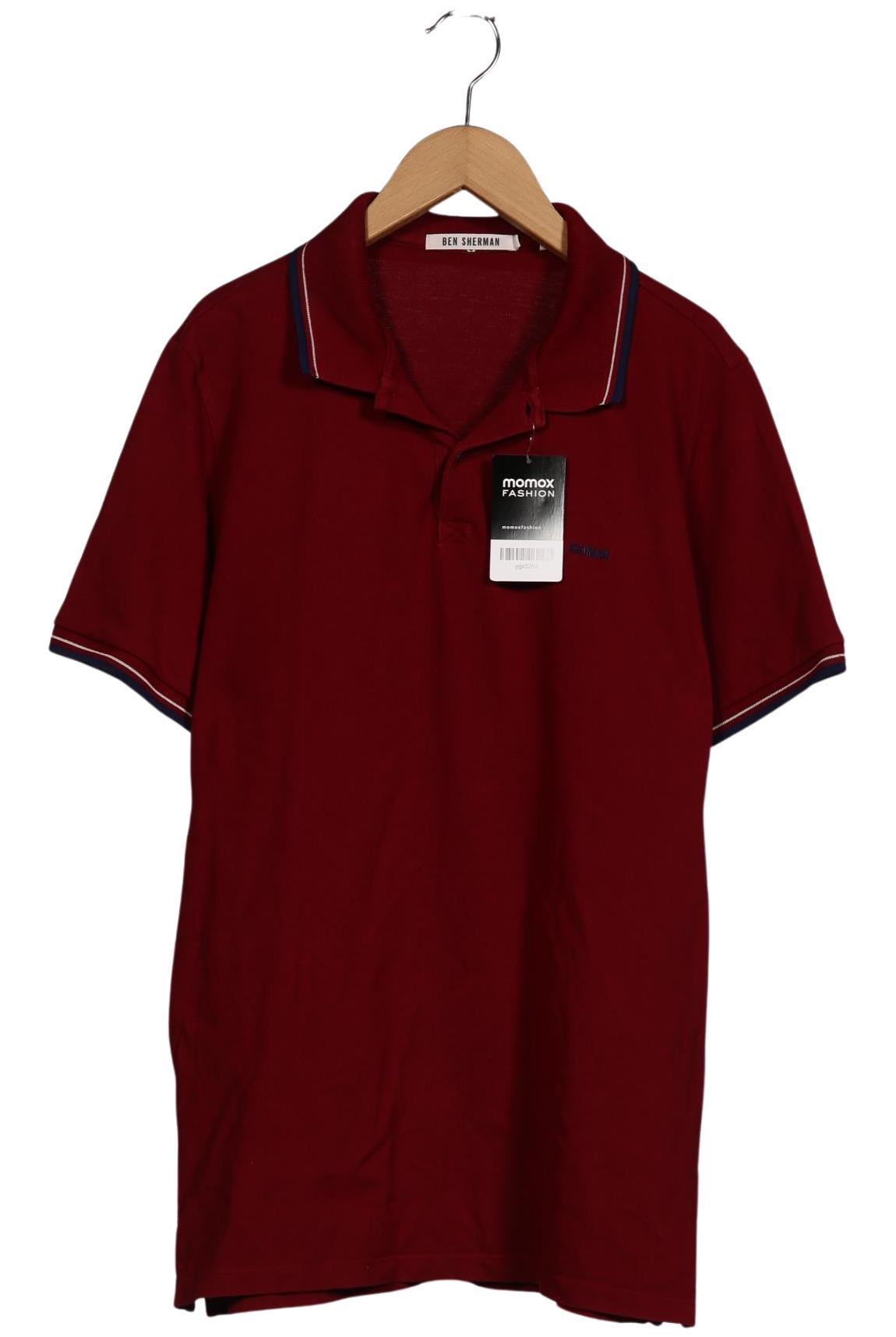 

Ben Sherman Herren Poloshirt, bordeaux, Gr. 52