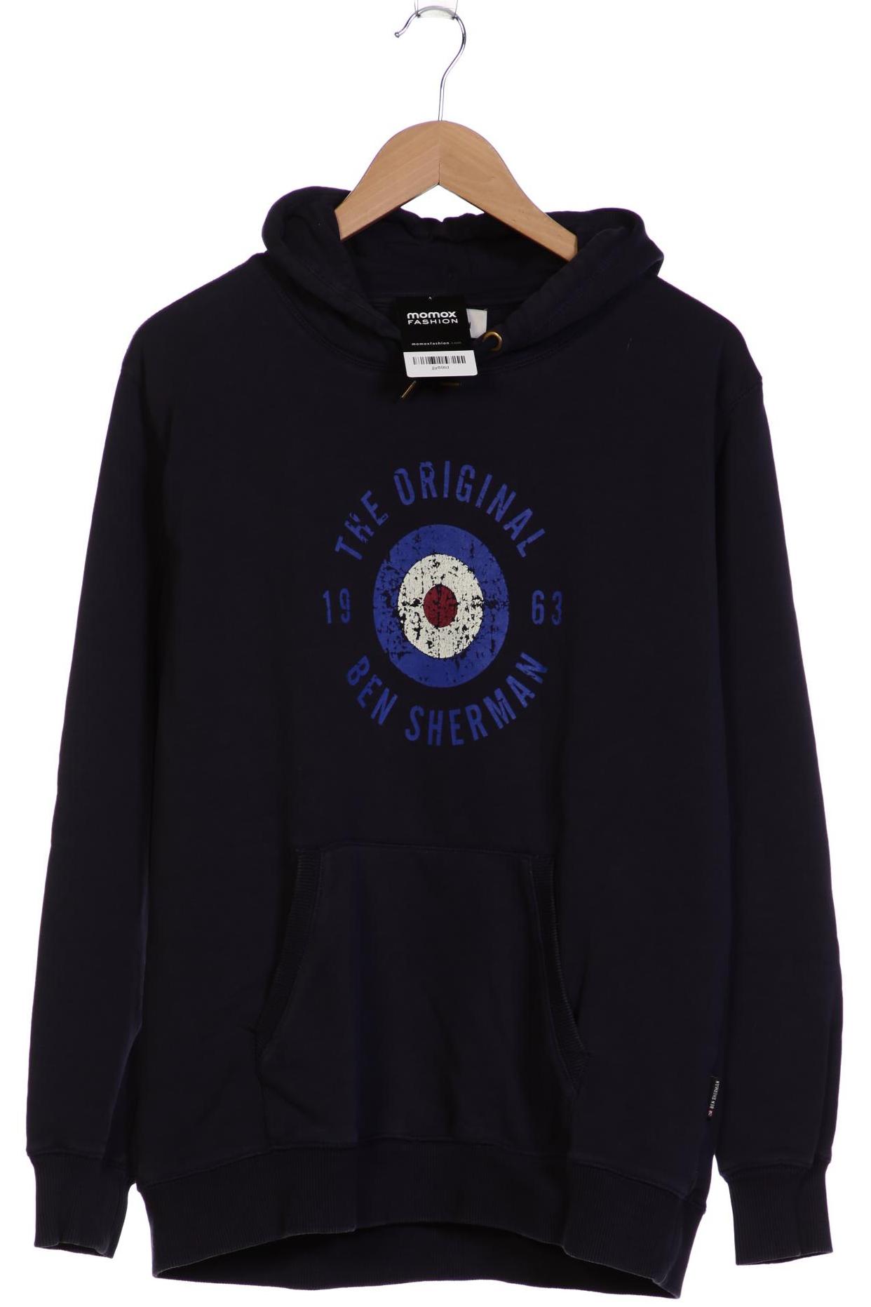 

Ben Sherman Herren Kapuzenpullover, marineblau, Gr. 54
