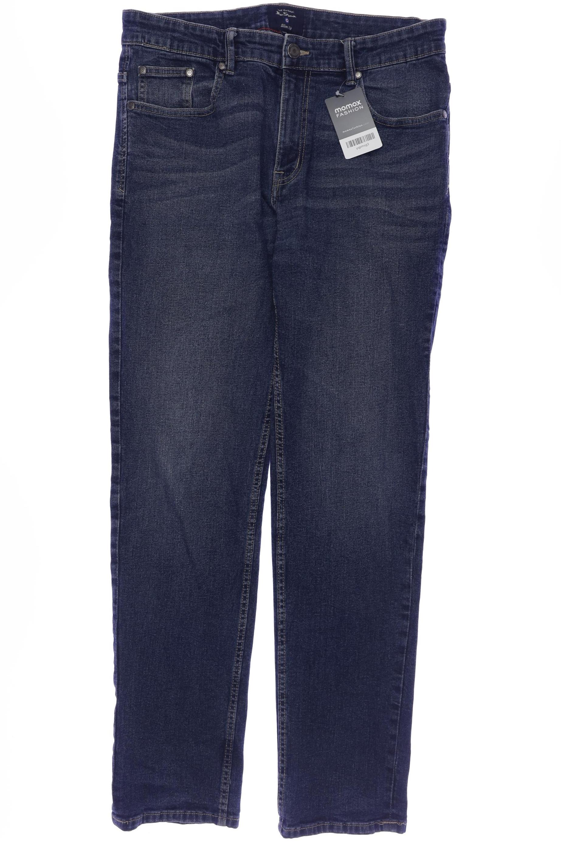 

Ben Sherman Herren Jeans, marineblau, Gr. 34