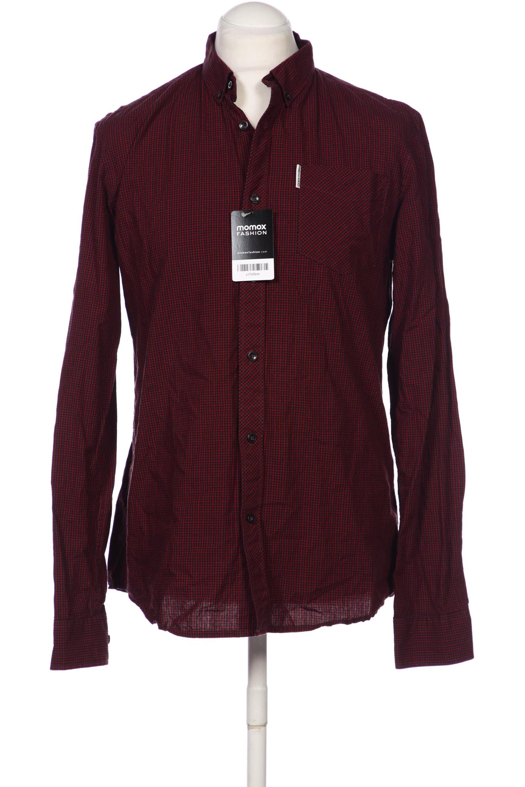 

Ben Sherman Herren Hemd, bordeaux