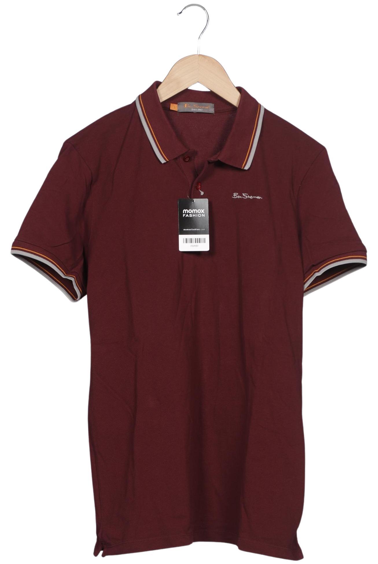 

Ben Sherman Herren Poloshirt, bordeaux, Gr. 52