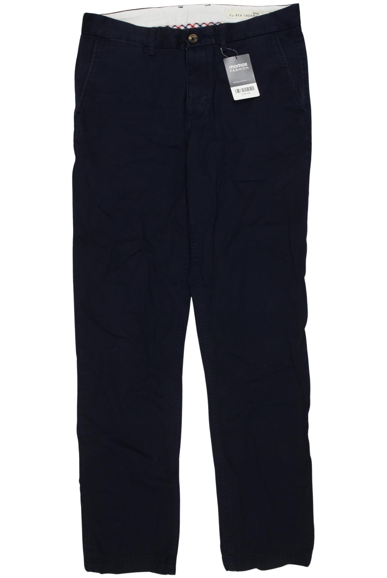 

Ben Sherman Herren Stoffhose, marineblau, Gr. 32