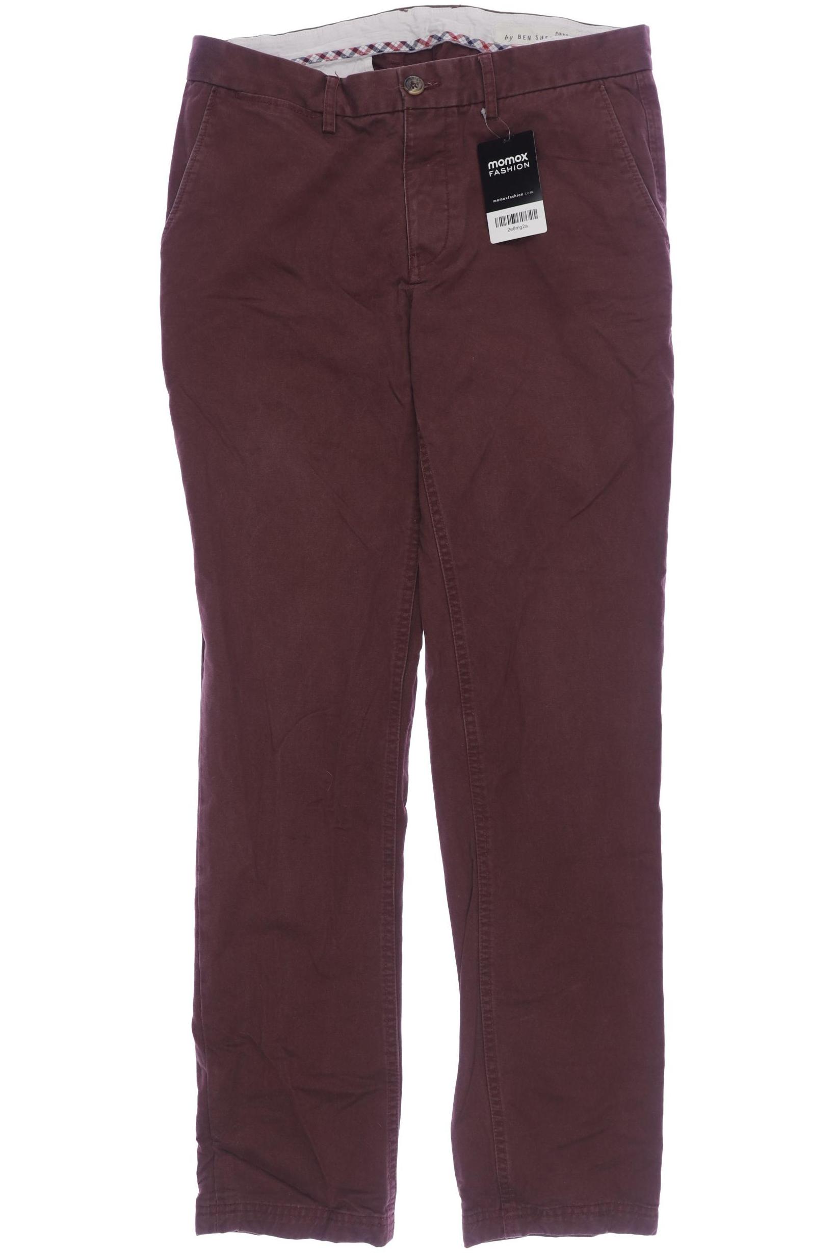 

Ben Sherman Herren Stoffhose, bordeaux, Gr. 31