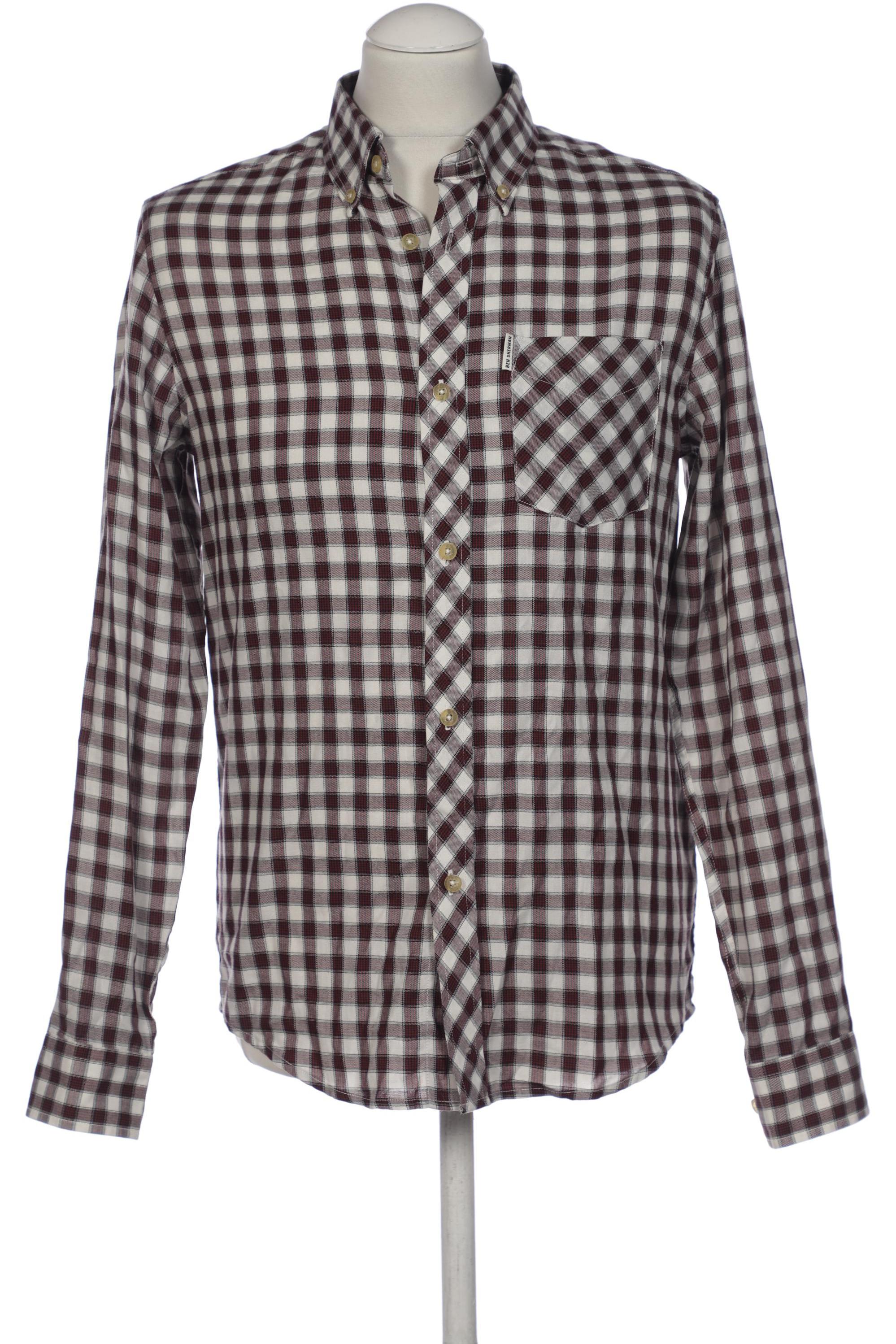 

Ben Sherman Herren Hemd, bordeaux