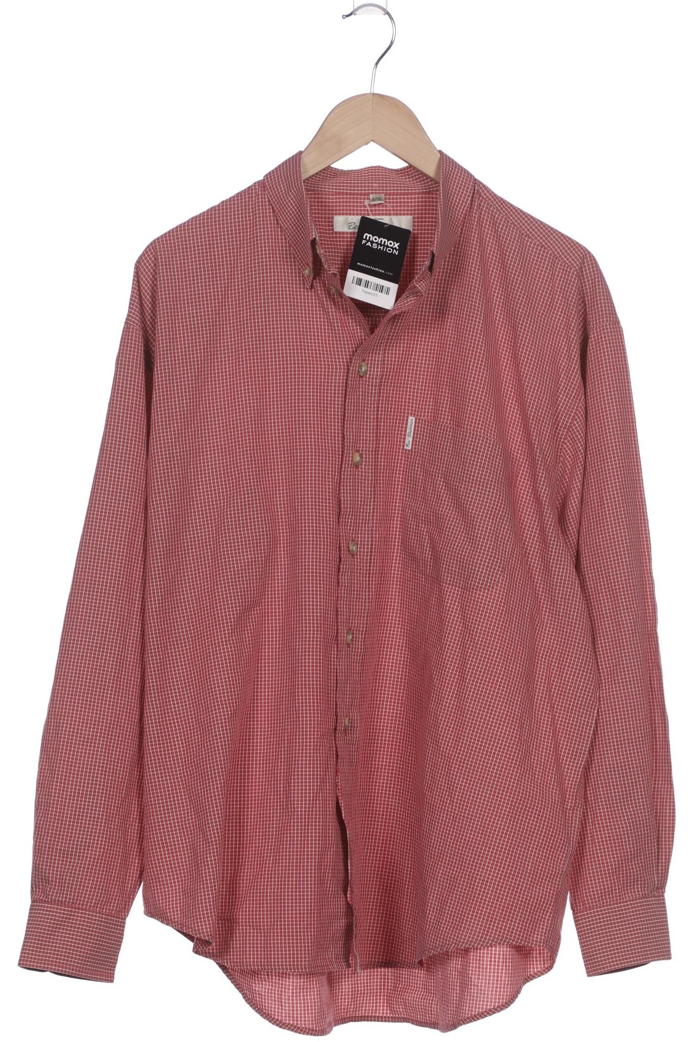 

Ben Sherman Herren Hemd, bordeaux, Gr. 60