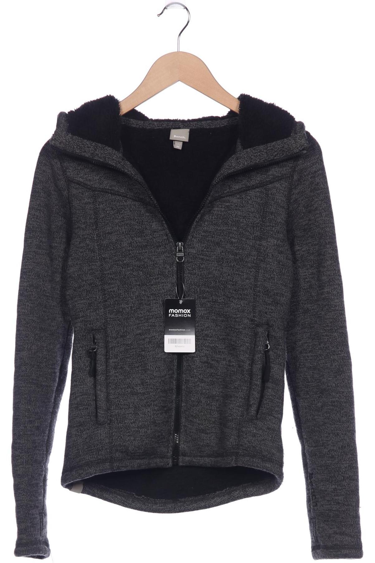 

Bench. Damen Kapuzenpullover, grau, Gr. 34