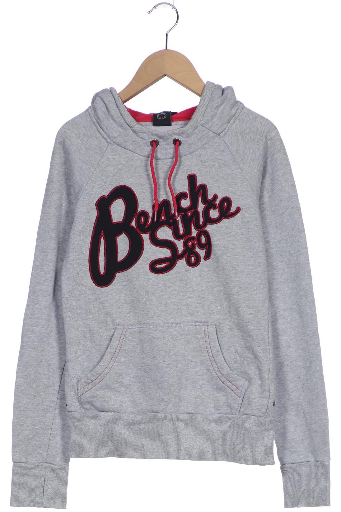 

Bench. Damen Kapuzenpullover, grau, Gr. 34
