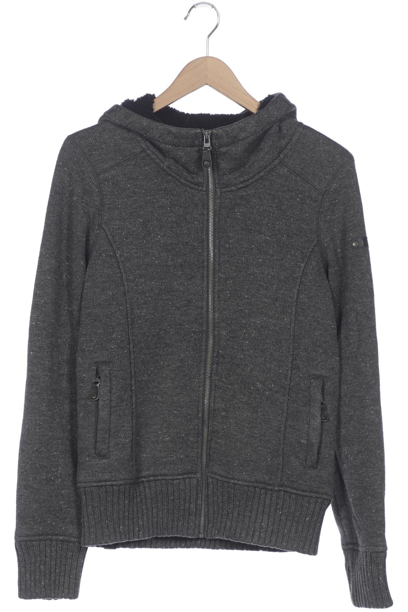 

Bench. Damen Kapuzenpullover, grau, Gr. 38