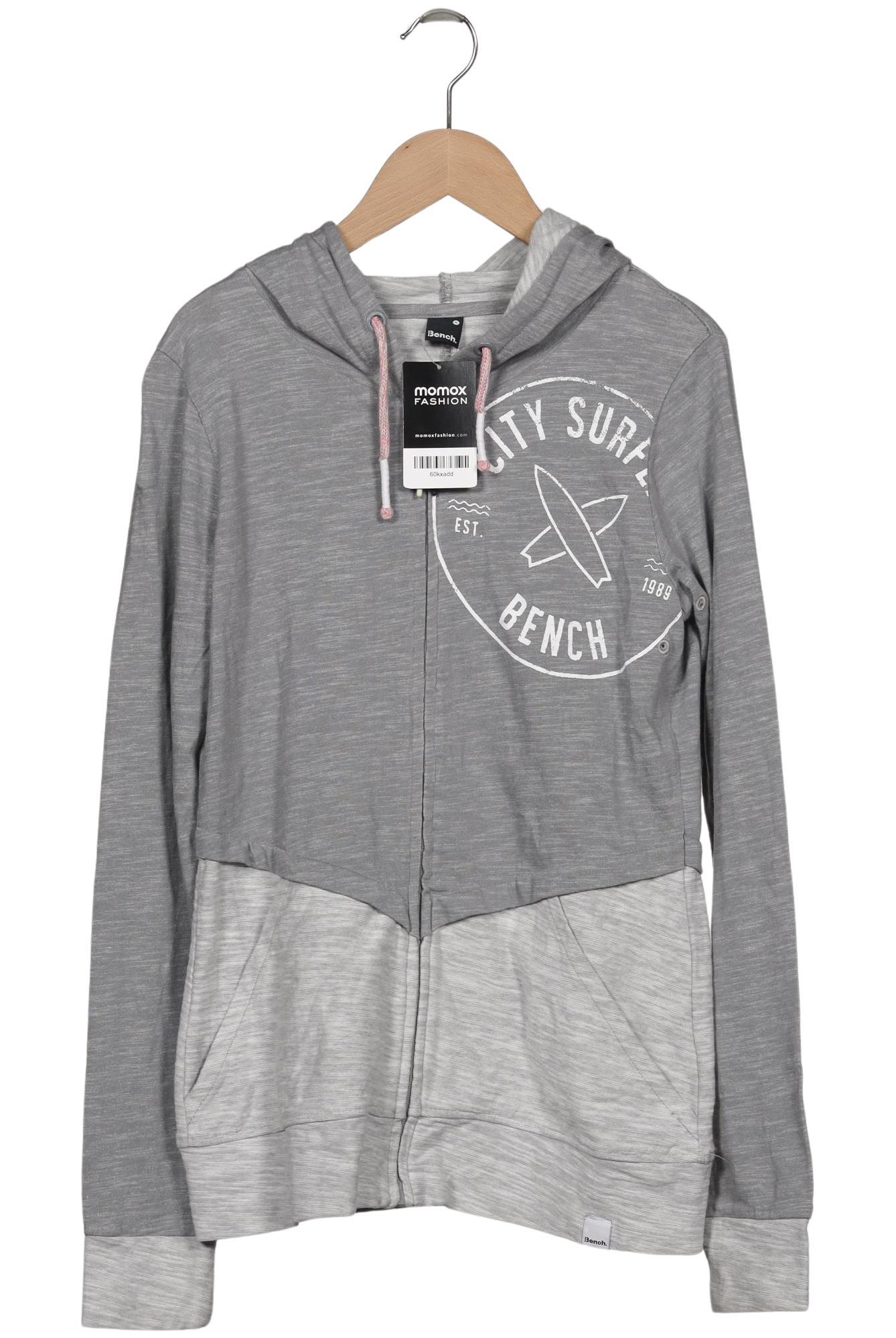

Bench. Damen Kapuzenpullover, grau, Gr. 36