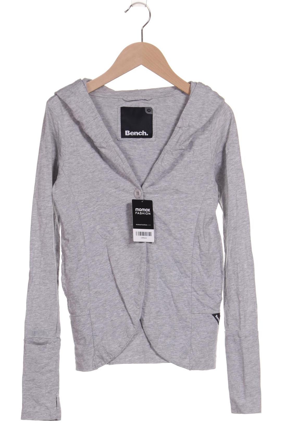

Bench. Damen Kapuzenpullover, grau, Gr. 34