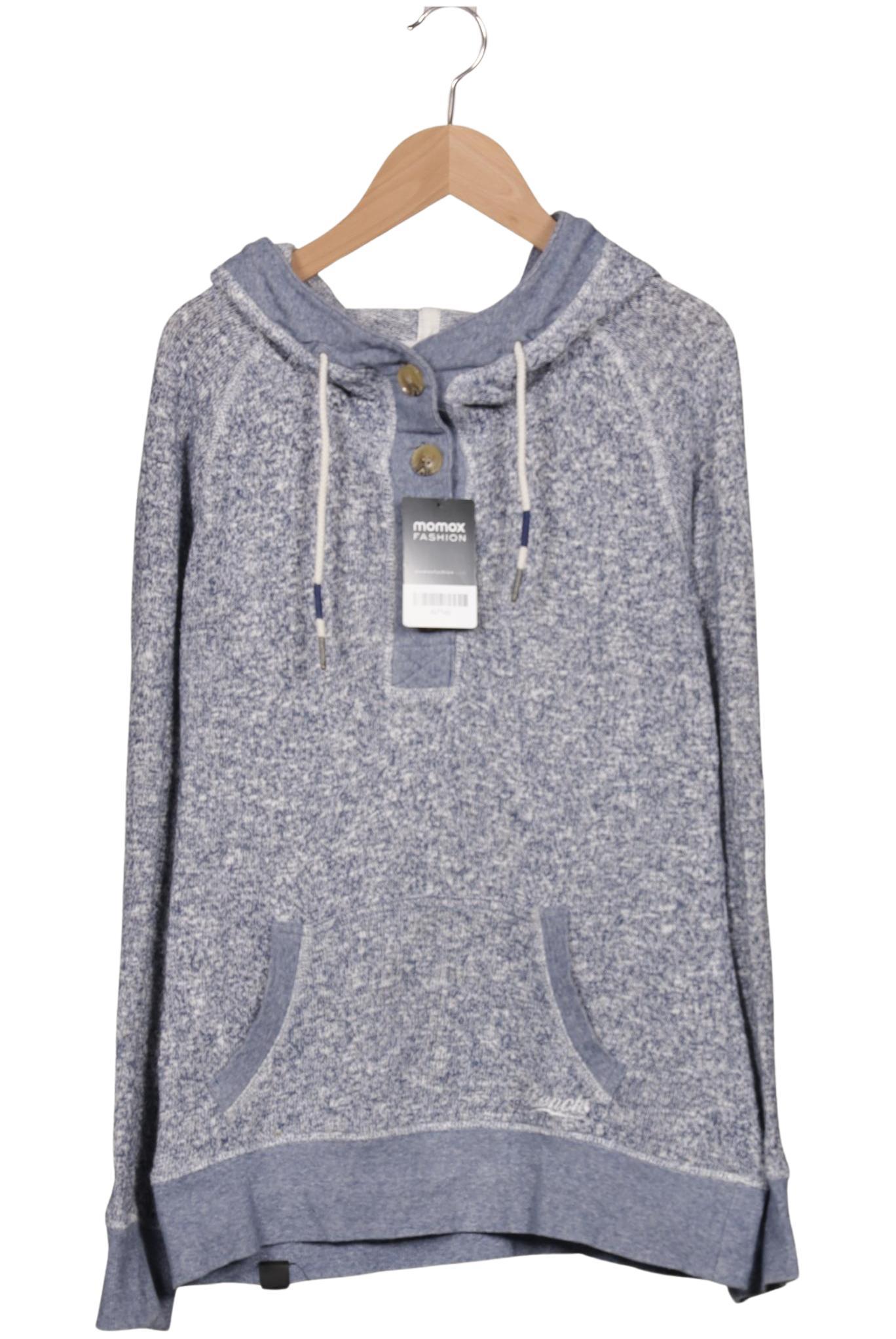 

Bench. Damen Kapuzenpullover, blau, Gr. 36