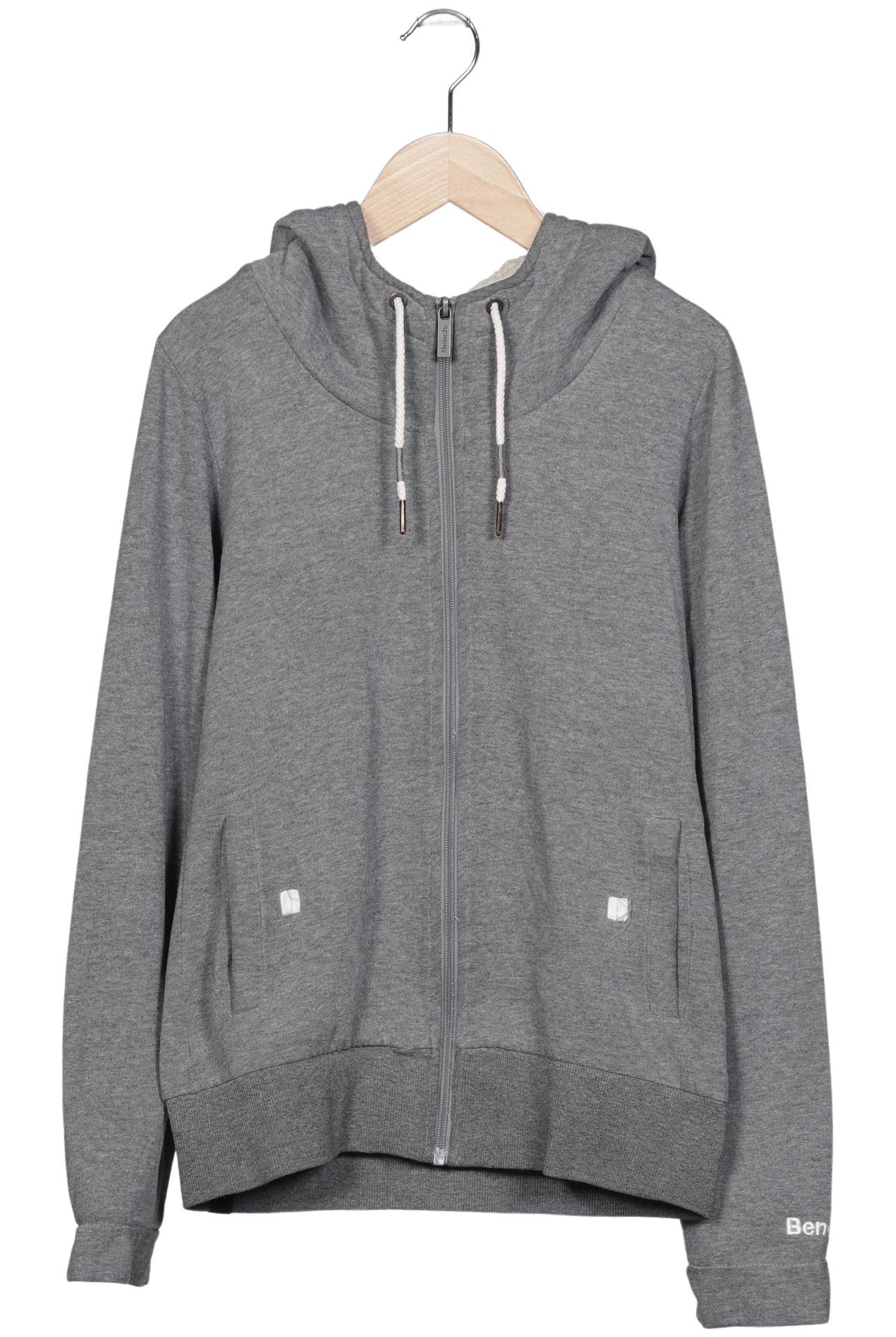 

Bench. Damen Kapuzenpullover, grau, Gr. 36