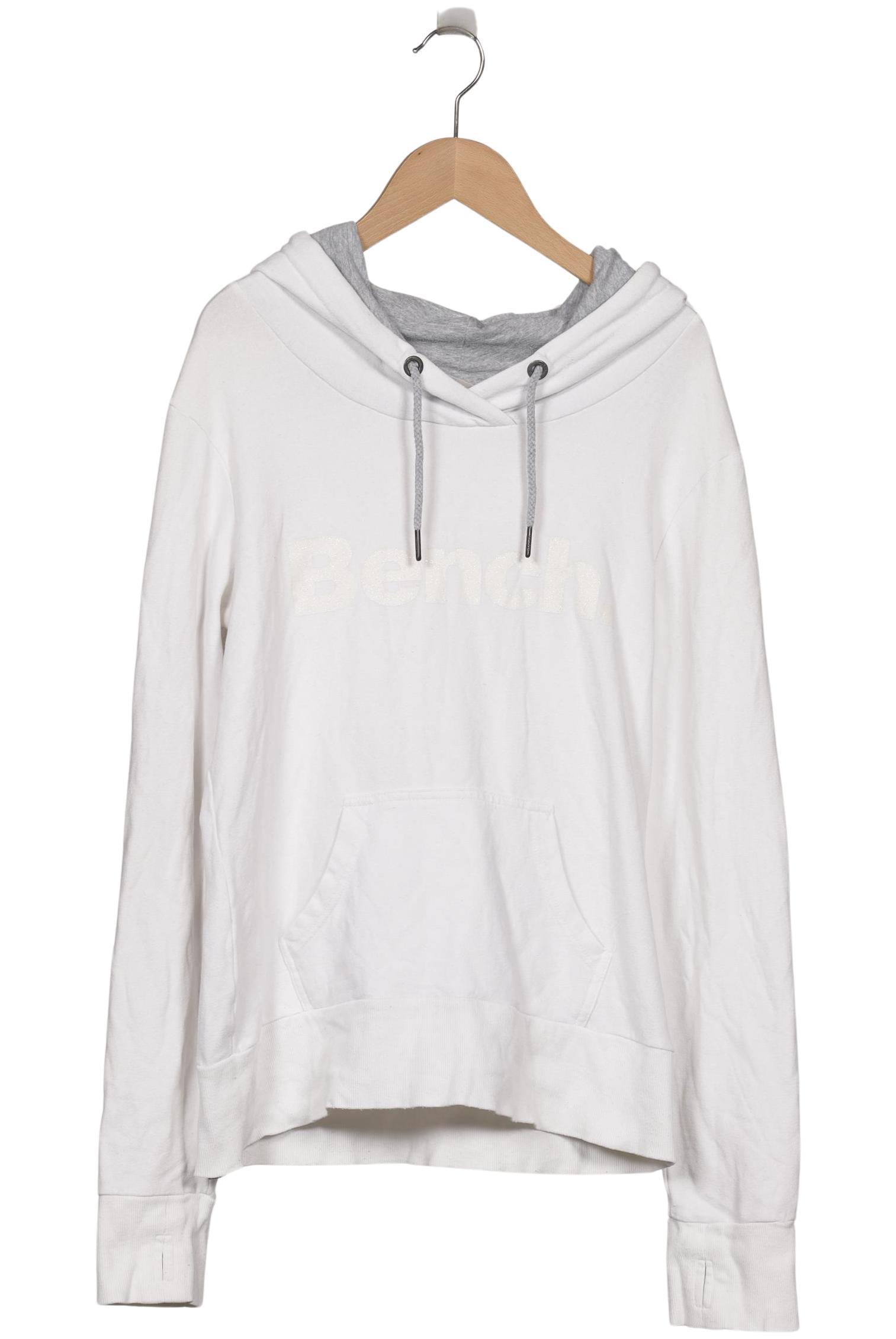 

Bench. Damen Kapuzenpullover, weiß, Gr. 40