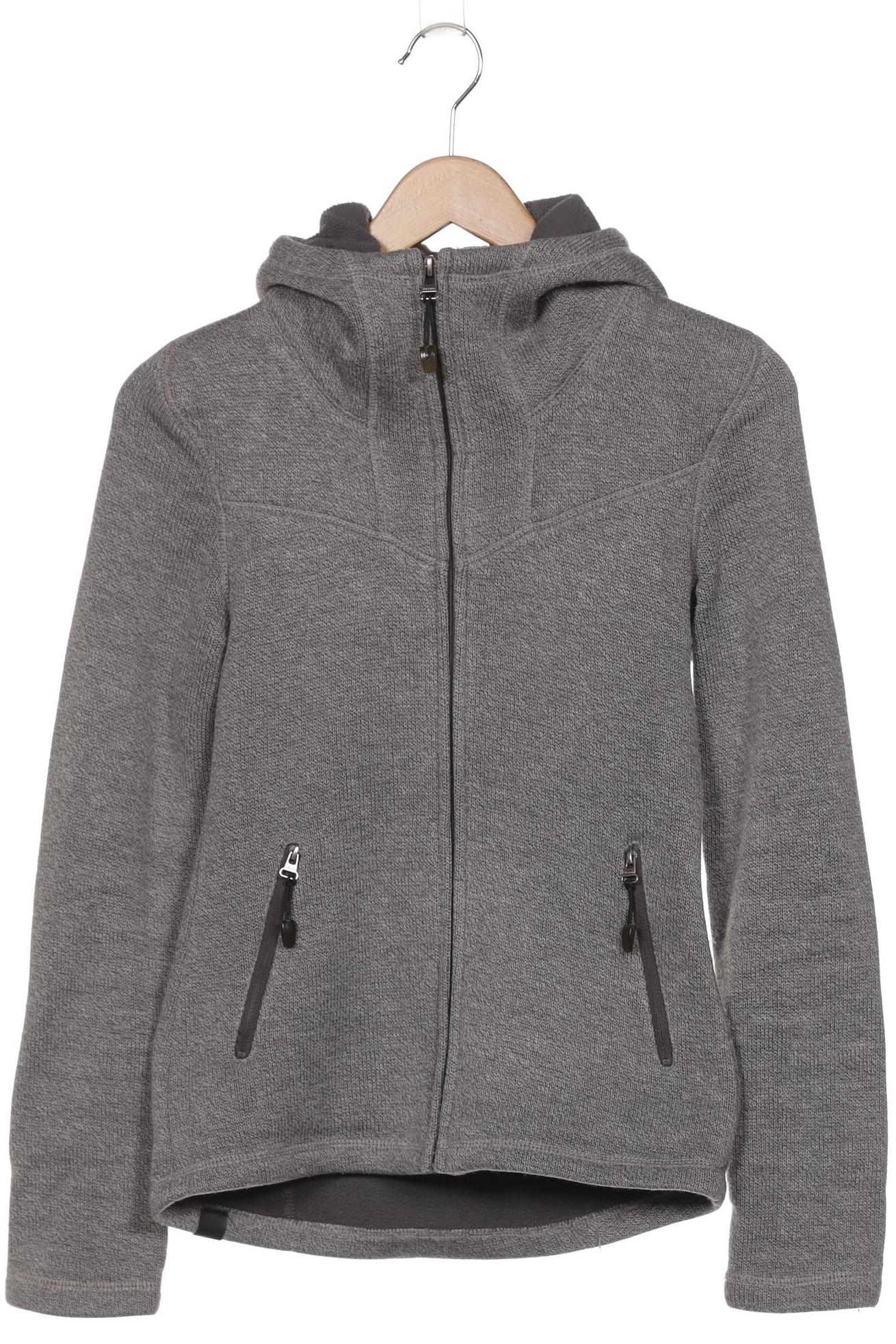 

Bench. Damen Kapuzenpullover, grau, Gr. 34