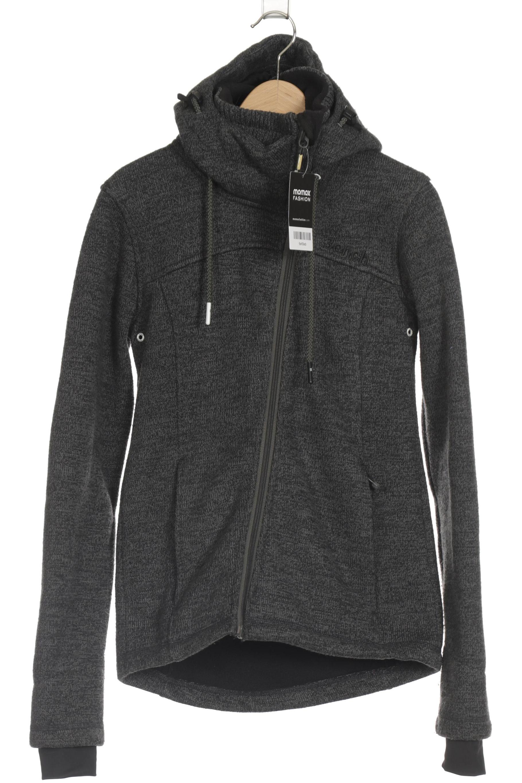 

Bench. Damen Kapuzenpullover, grau, Gr. 34