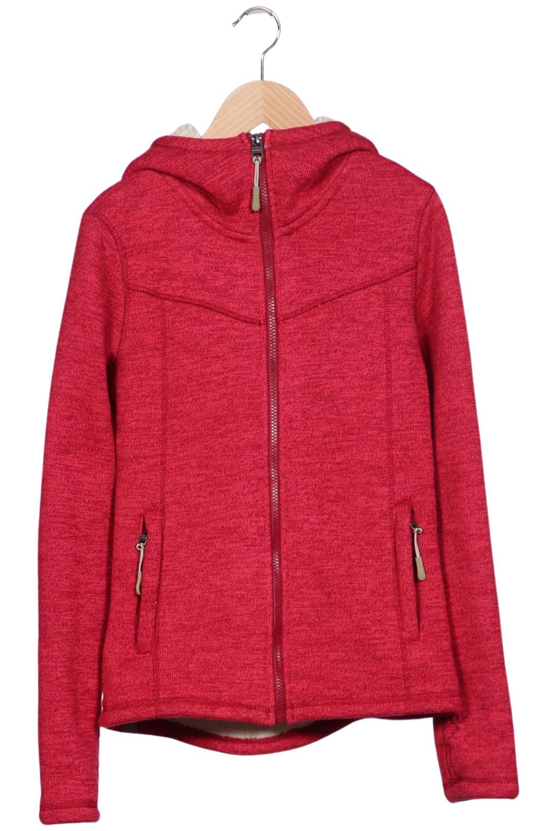 

Bench. Damen Kapuzenpullover, rot, Gr. 36