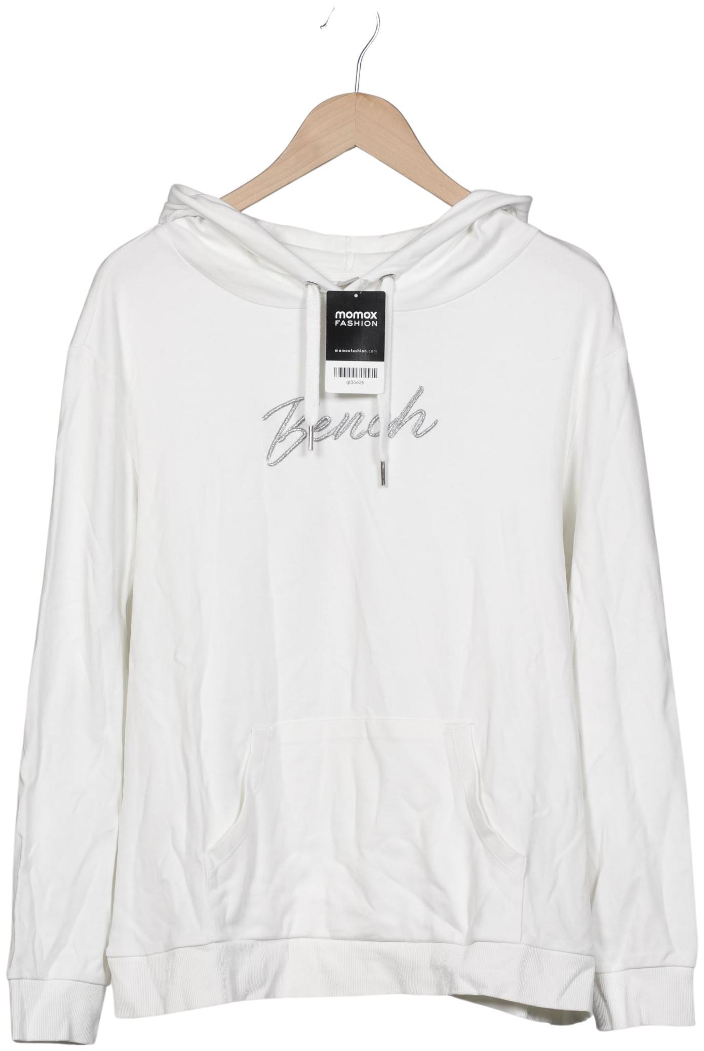 

Bench. Damen Kapuzenpullover, weiß, Gr. 44