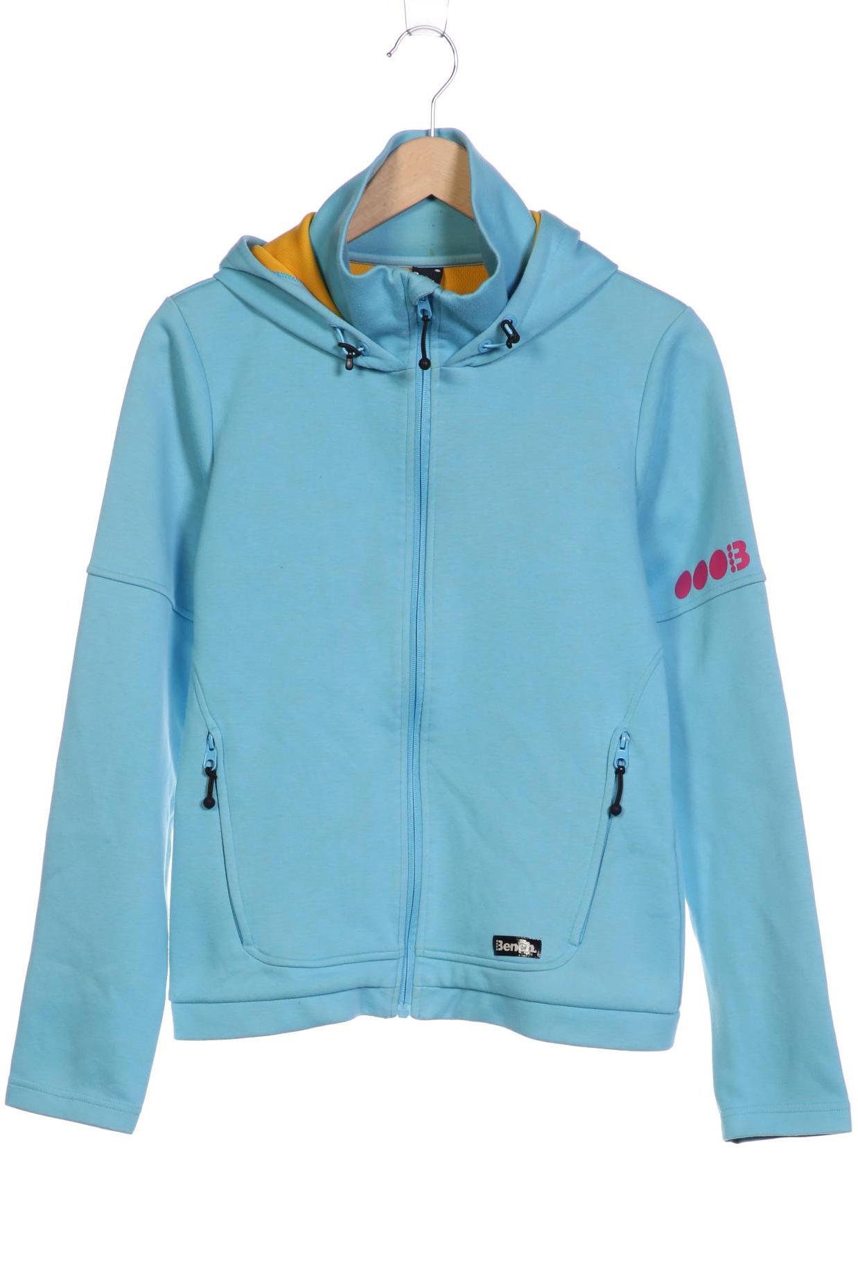 

Bench. Damen Kapuzenpullover, blau, Gr. 38