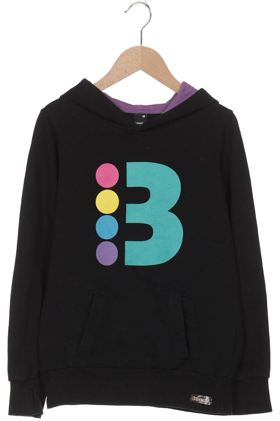 

Bench. Damen Kapuzenpullover, schwarz, Gr. 34