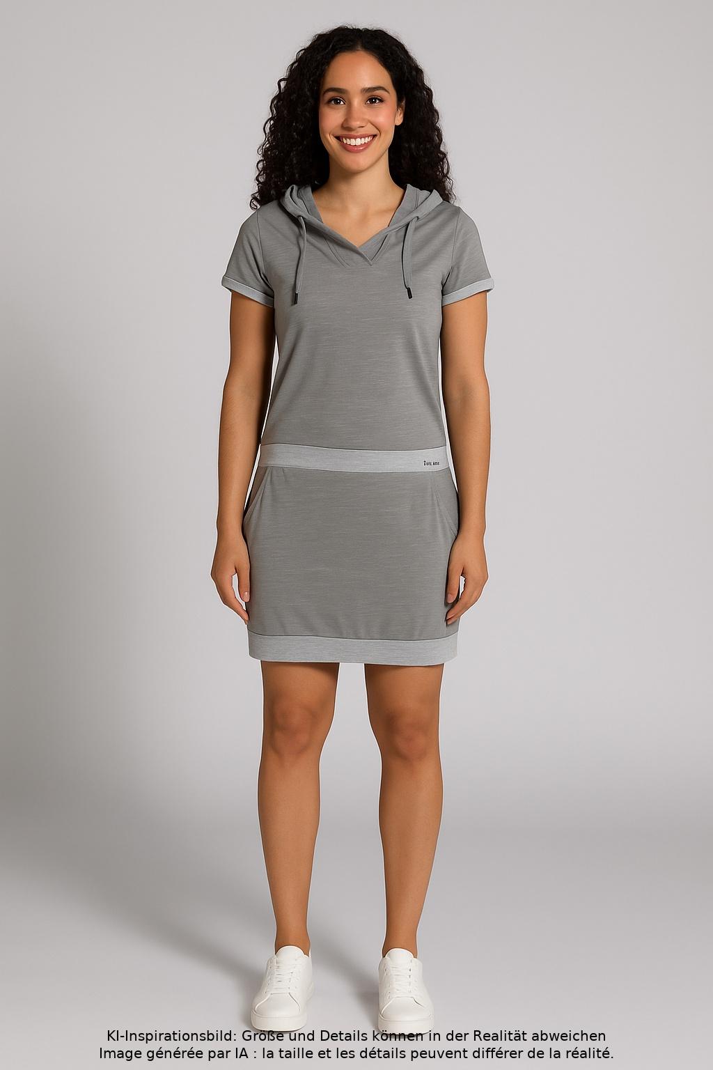 

Bench. Damen Kleid, grau, Gr. 38