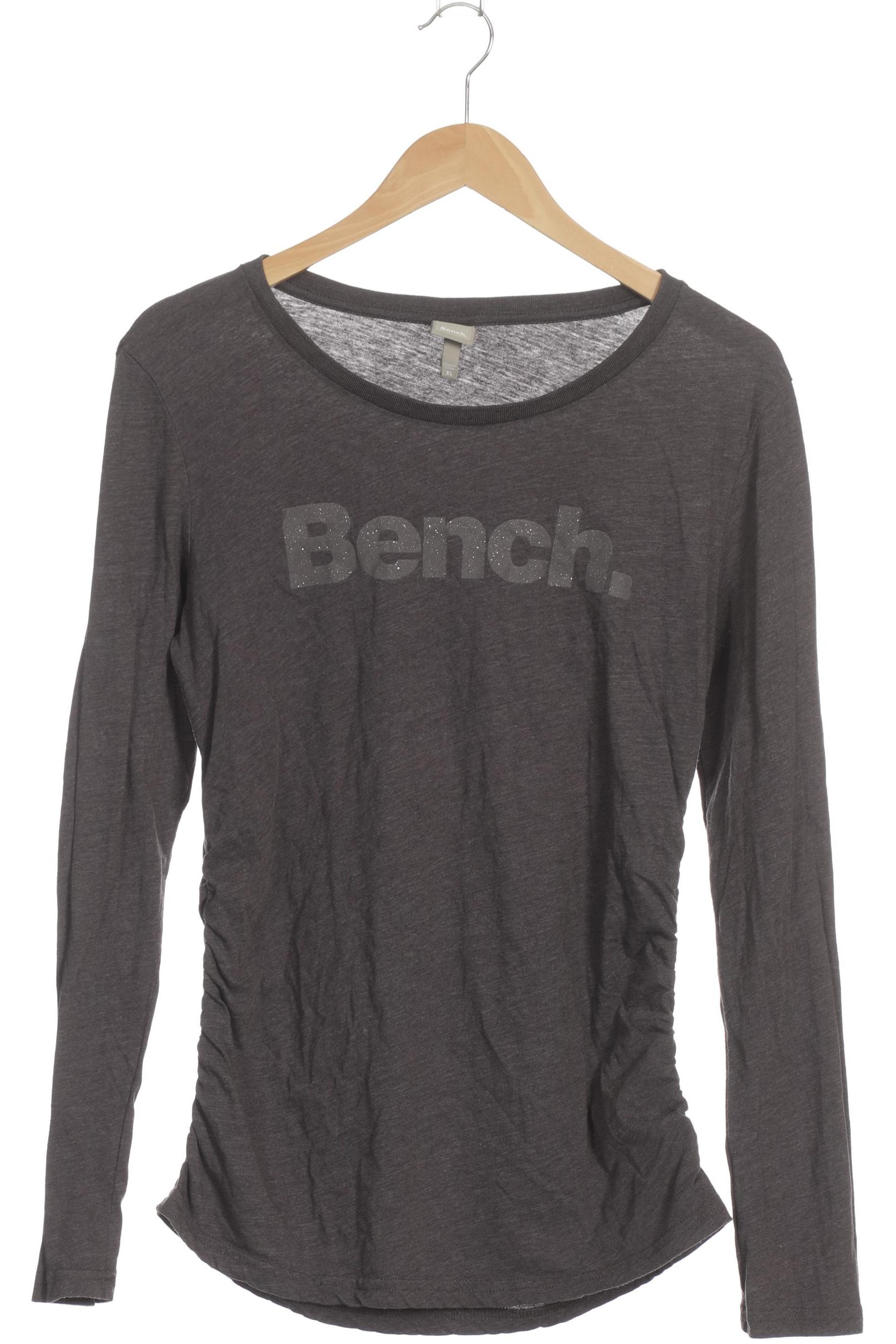 

Bench. Damen Langarmshirt, grau, Gr.