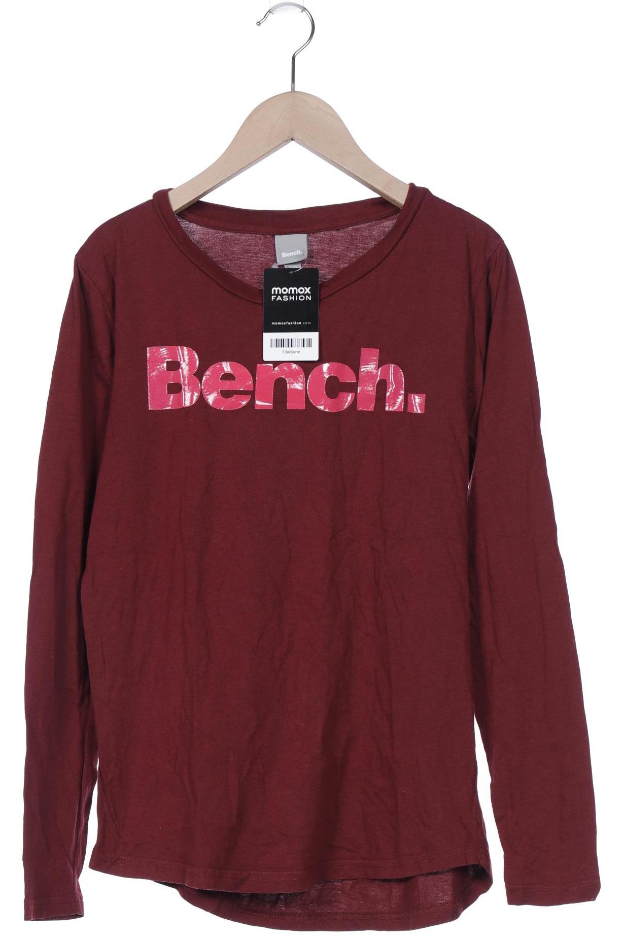 

Bench. Damen Langarmshirt, bordeaux, Gr. 38