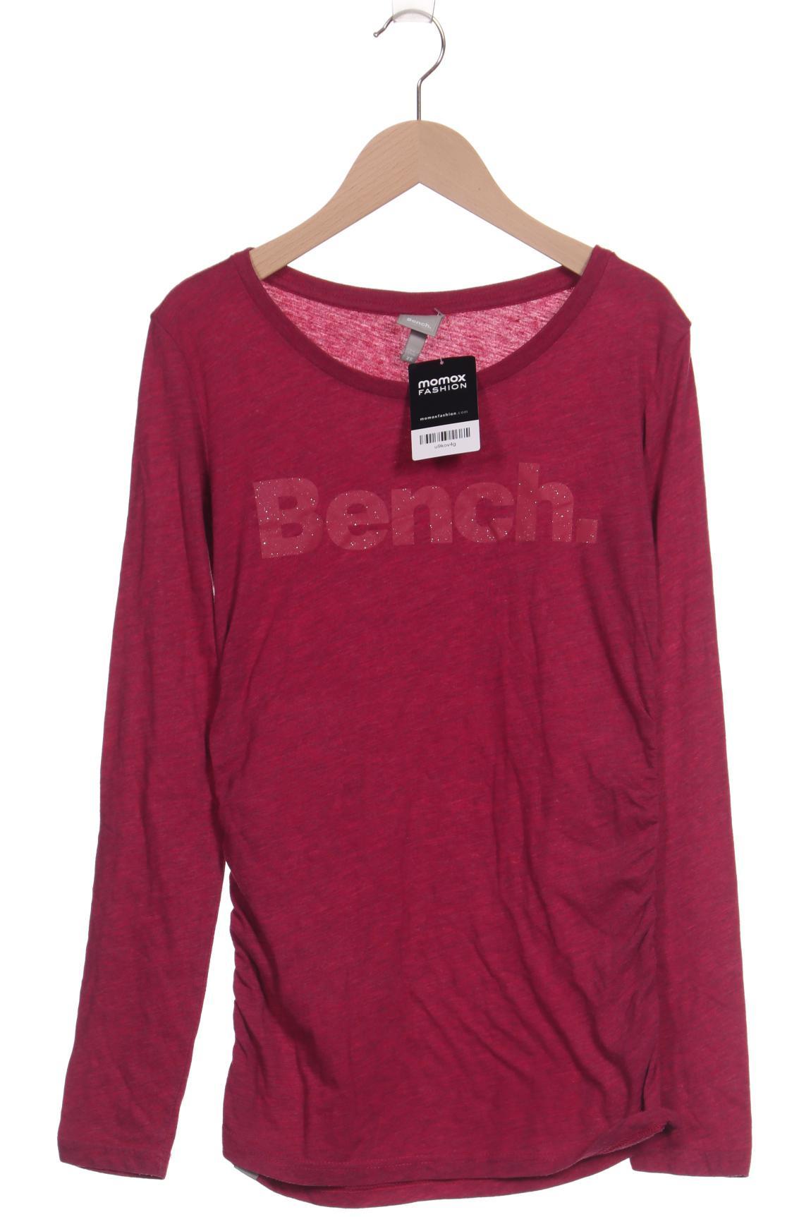 

Bench. Damen Langarmshirt, pink, Gr. 34