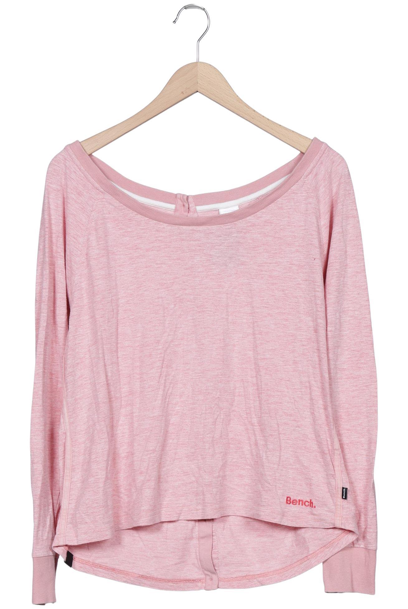 

Bench. Damen Langarmshirt, pink, Gr. 38