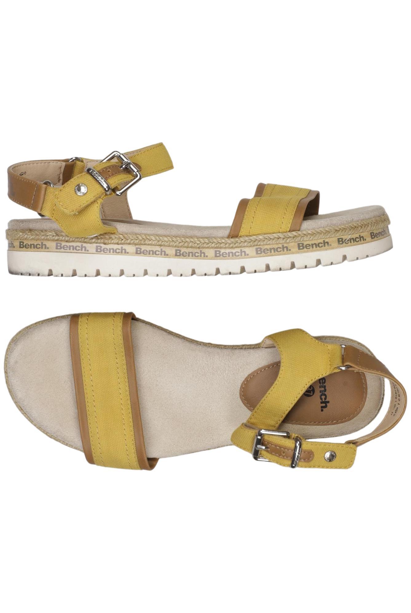 

Bench. Damen Sandale, gelb, Gr. 37