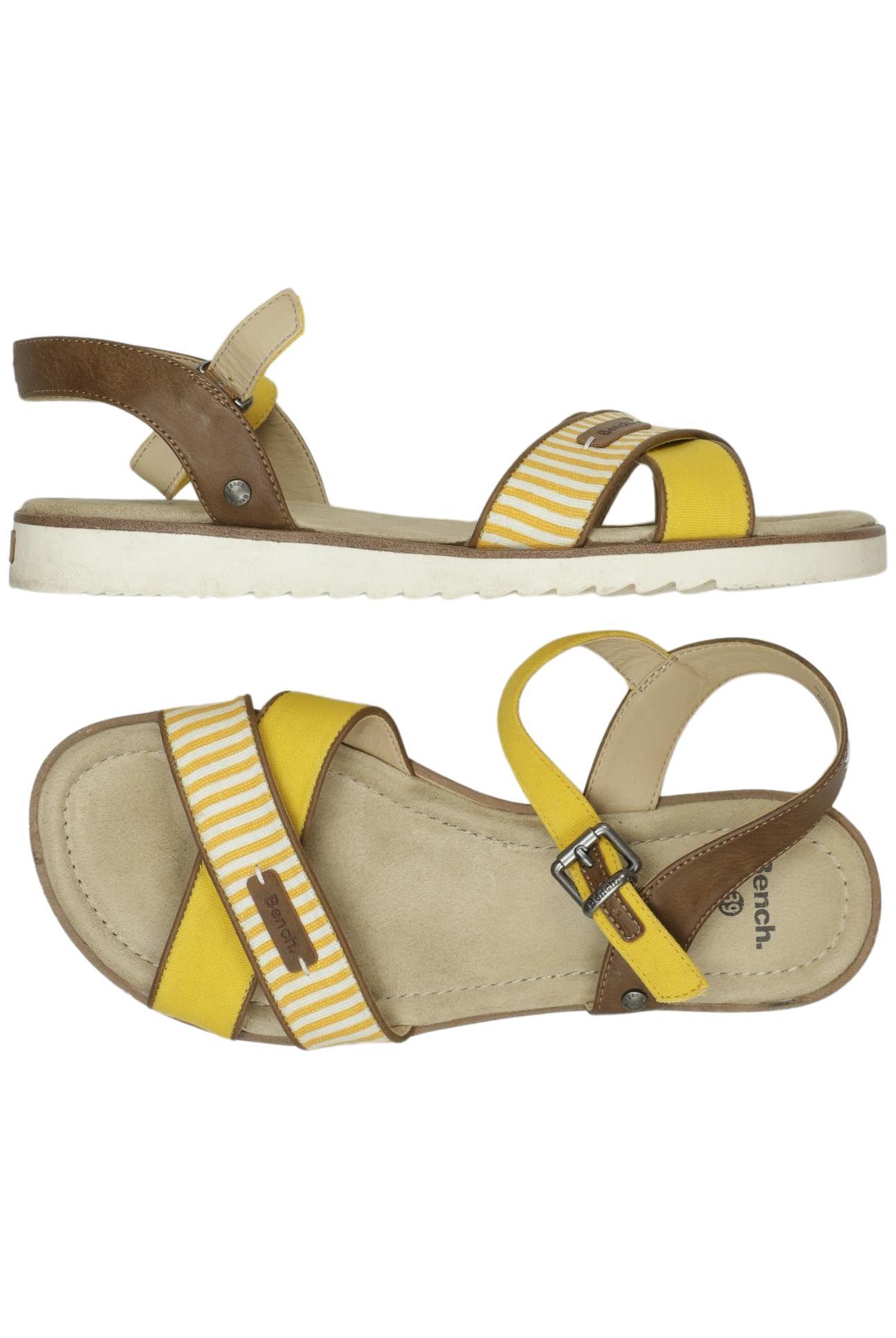 

Bench. Damen Sandale, gelb, Gr. 39