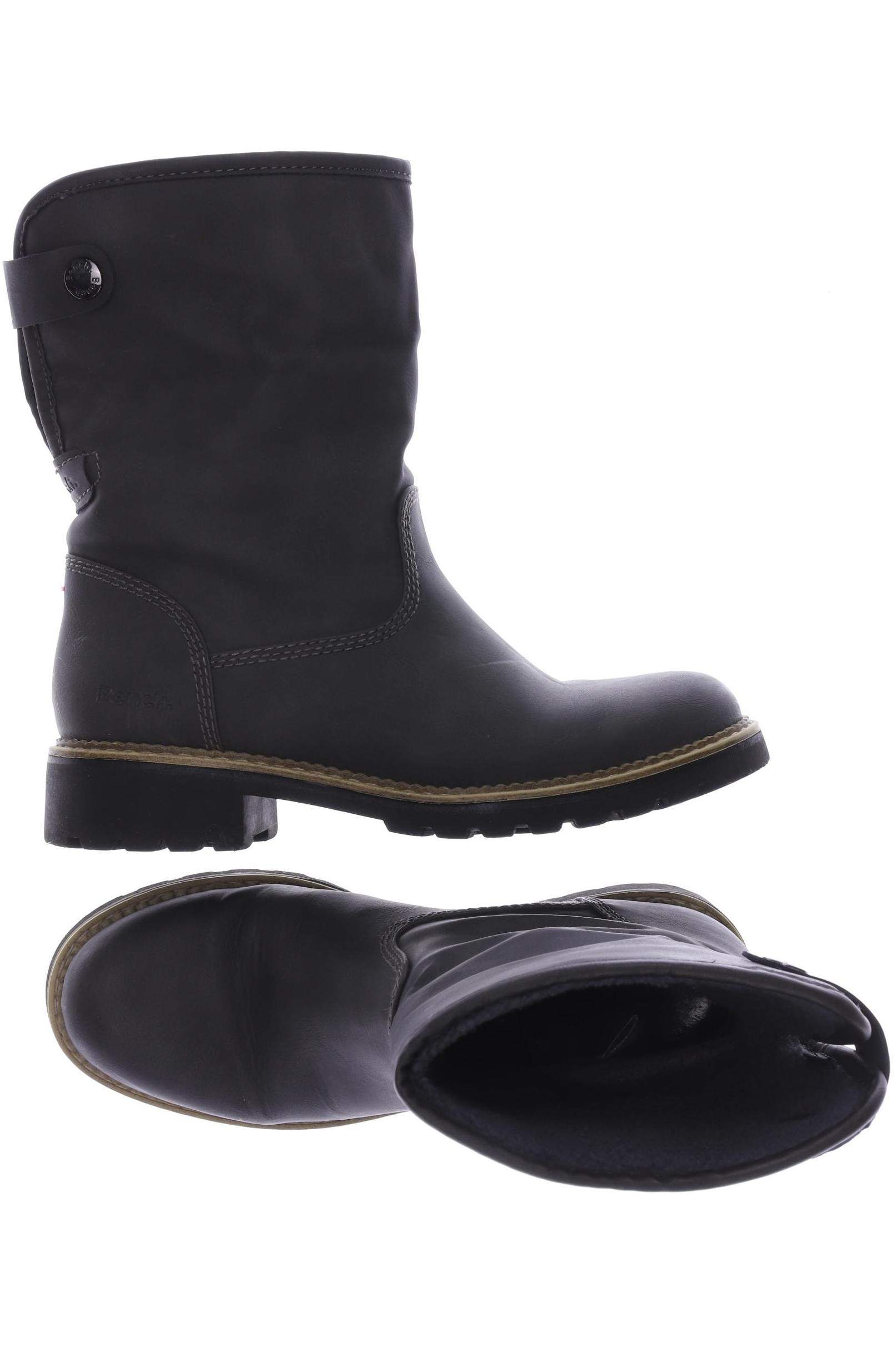 

Bench. Damen Stiefelette, grau