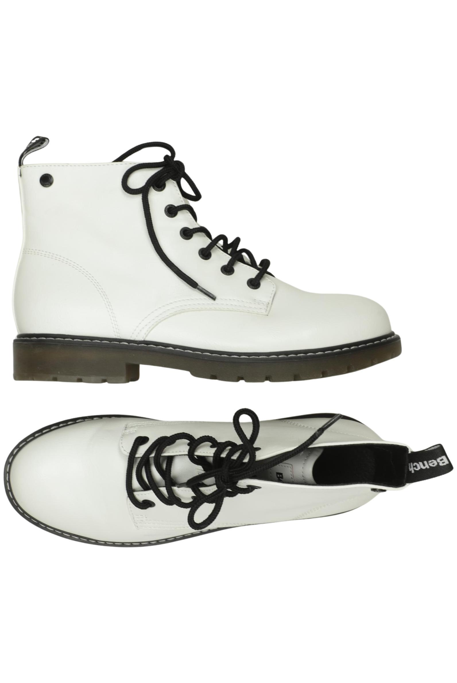 

Bench. Damen Stiefelette, weiß, Gr. 40