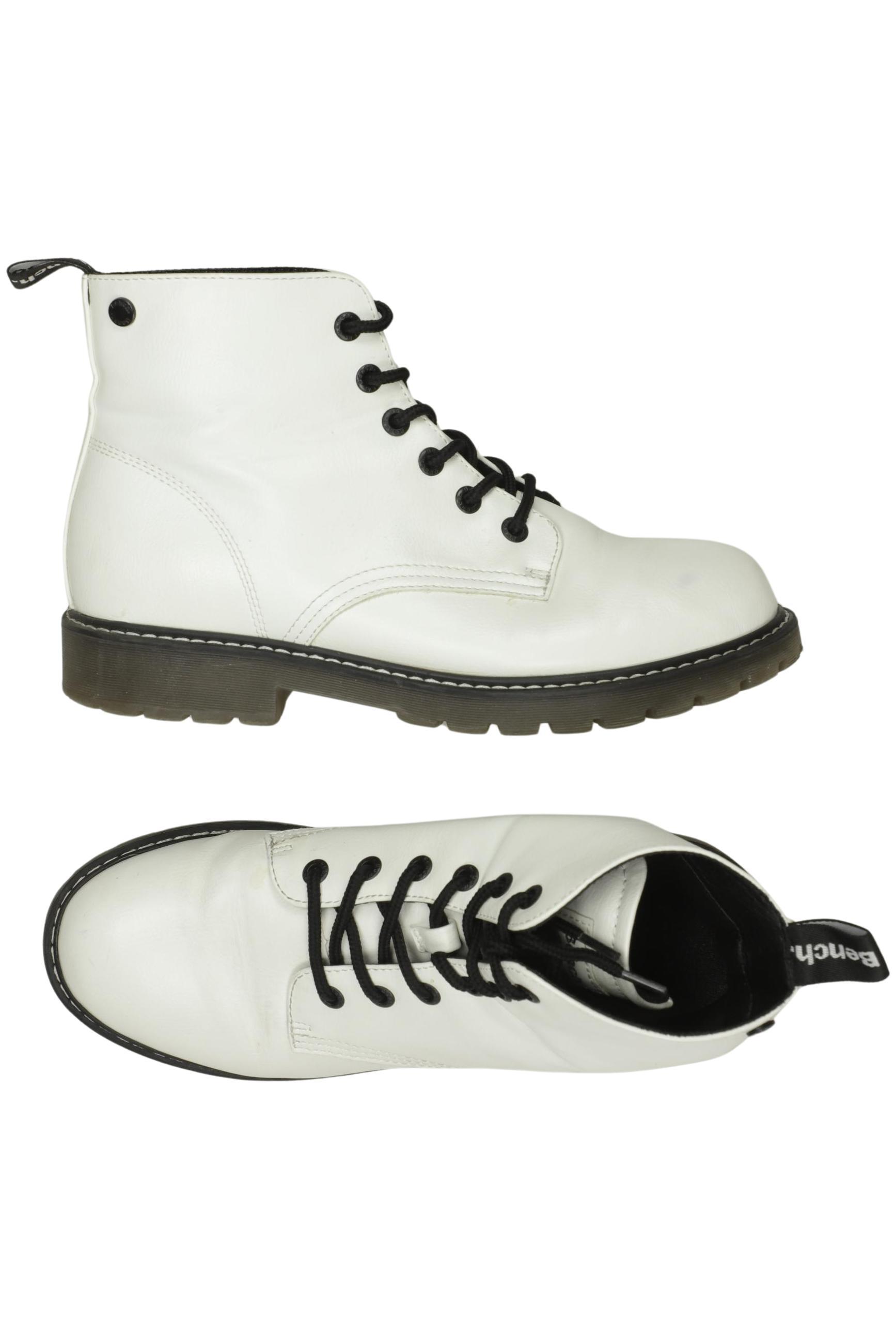 

Bench. Damen Stiefelette, weiß, Gr. 38