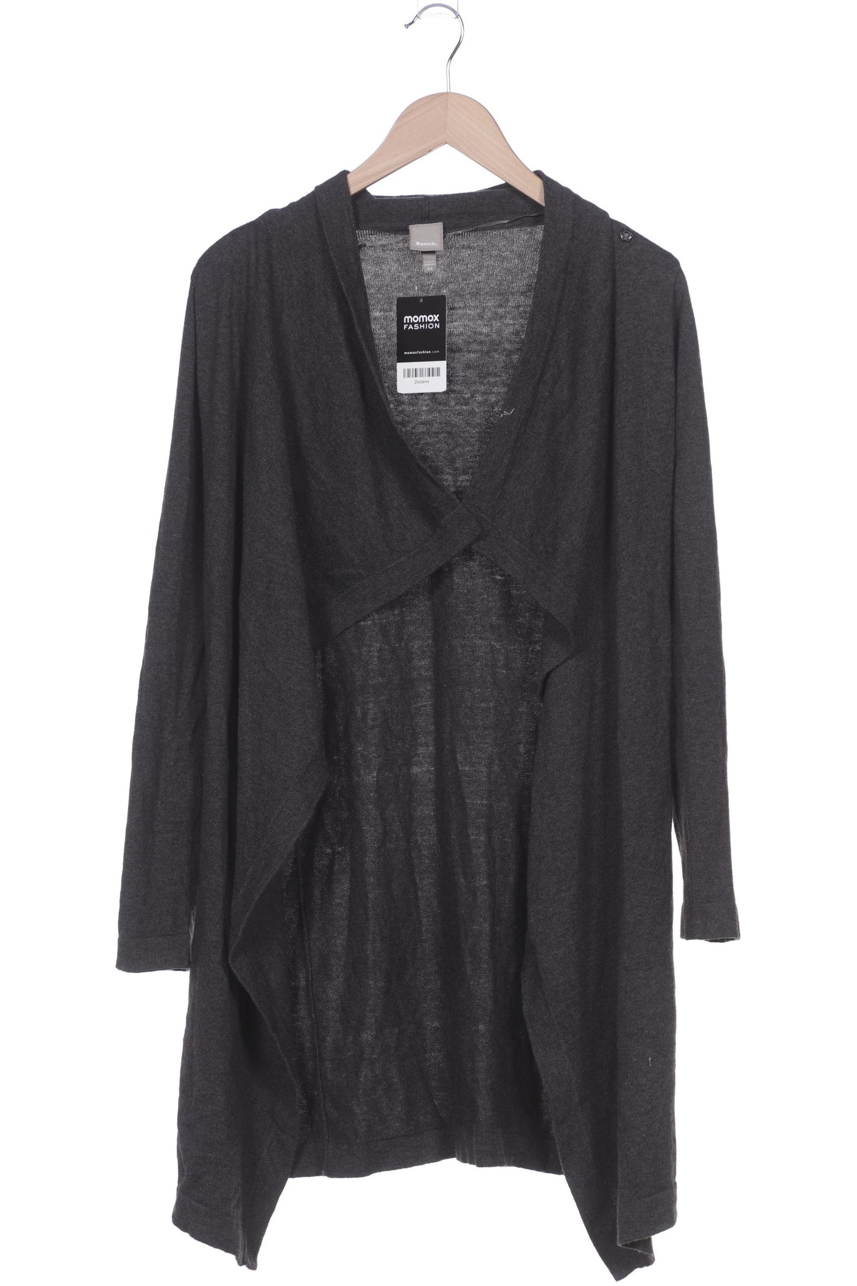 

Bench. Damen Strickjacke, grau, Gr. 34