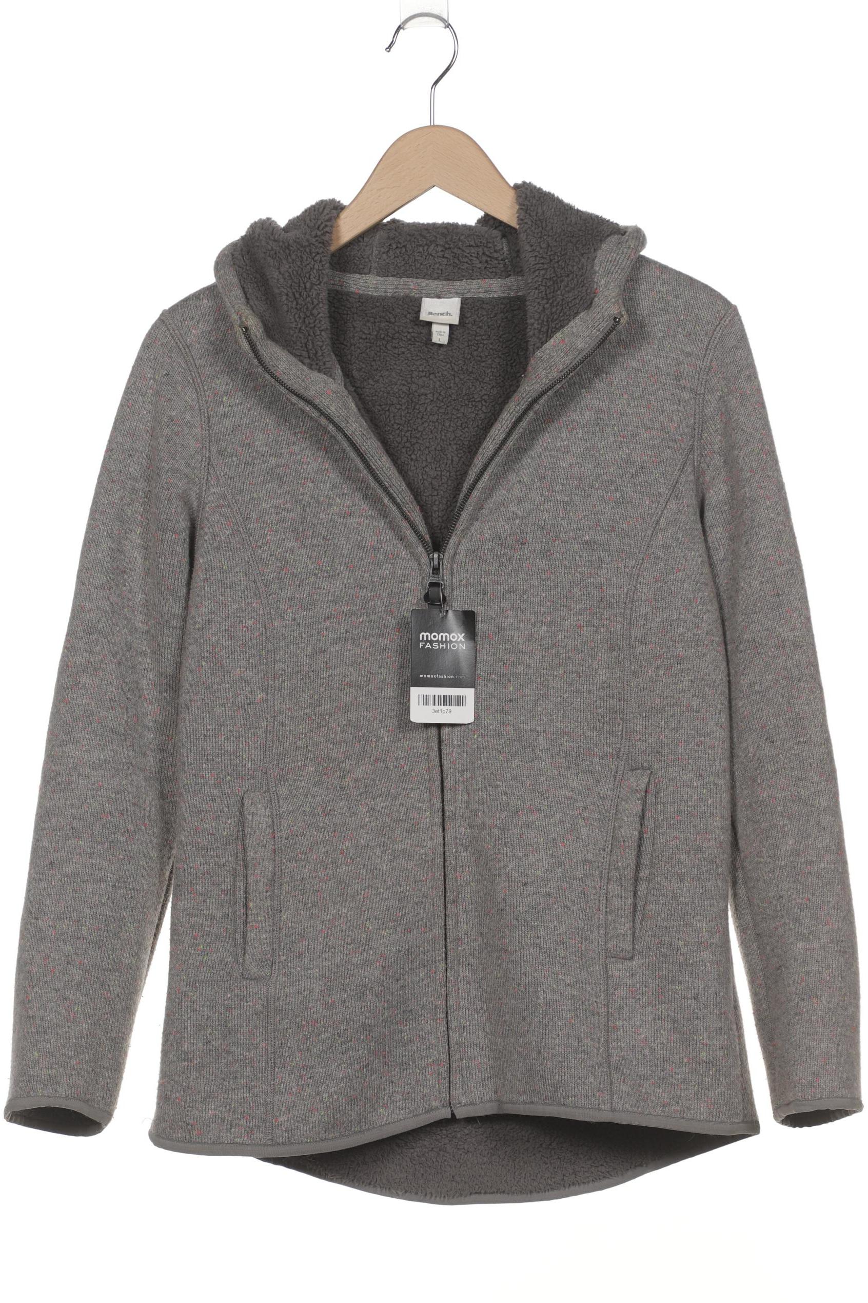 

Bench. Damen Strickjacke, grau, Gr. 40