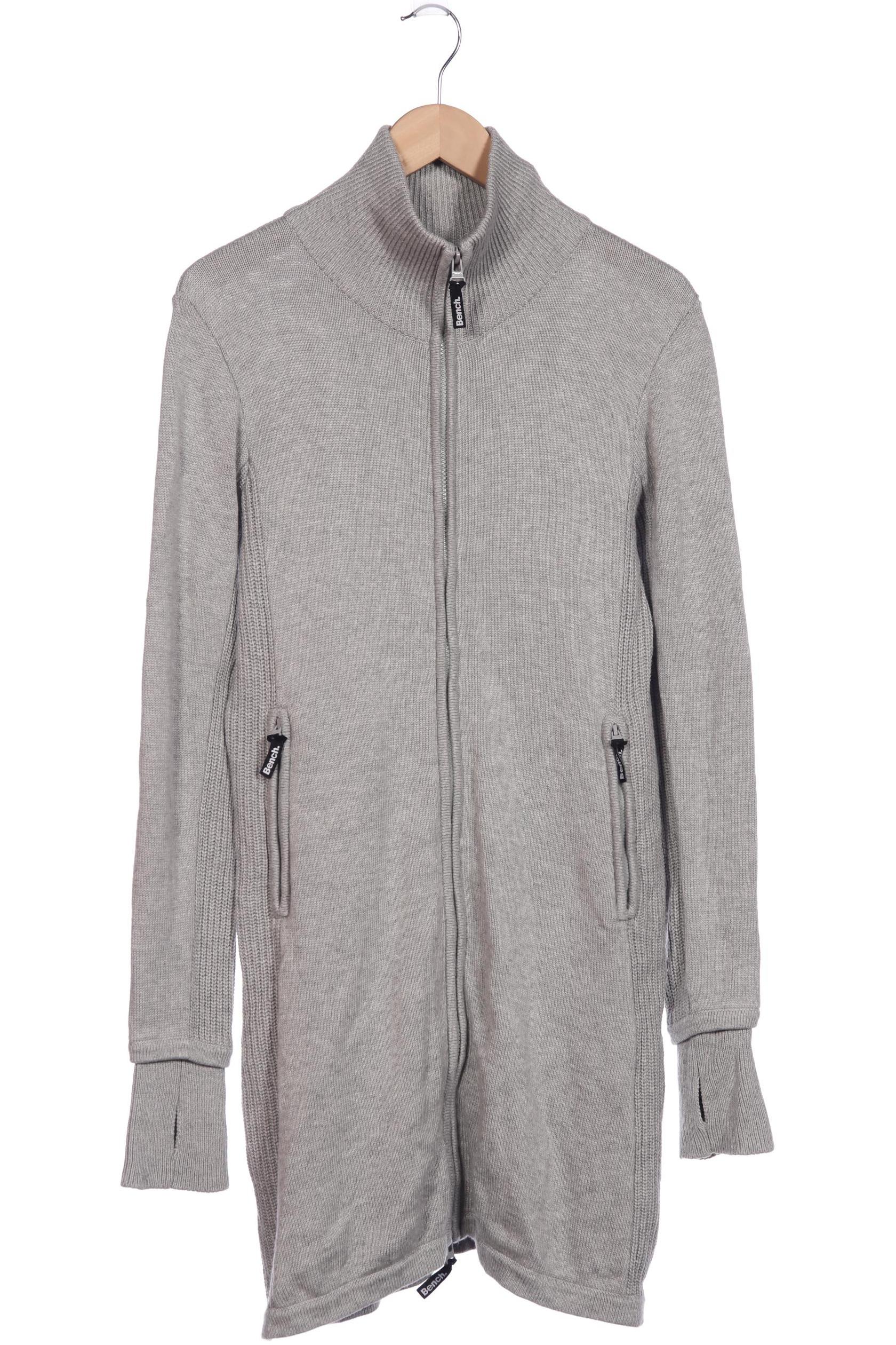 

Bench. Damen Strickjacke, grau, Gr. 40