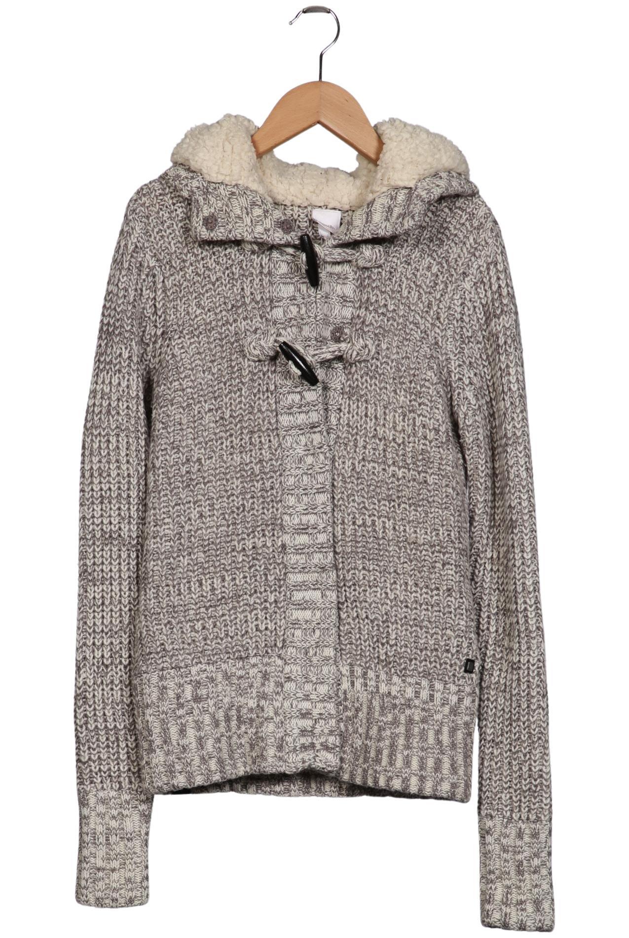 

Bench. Damen Strickjacke, grau, Gr. 36