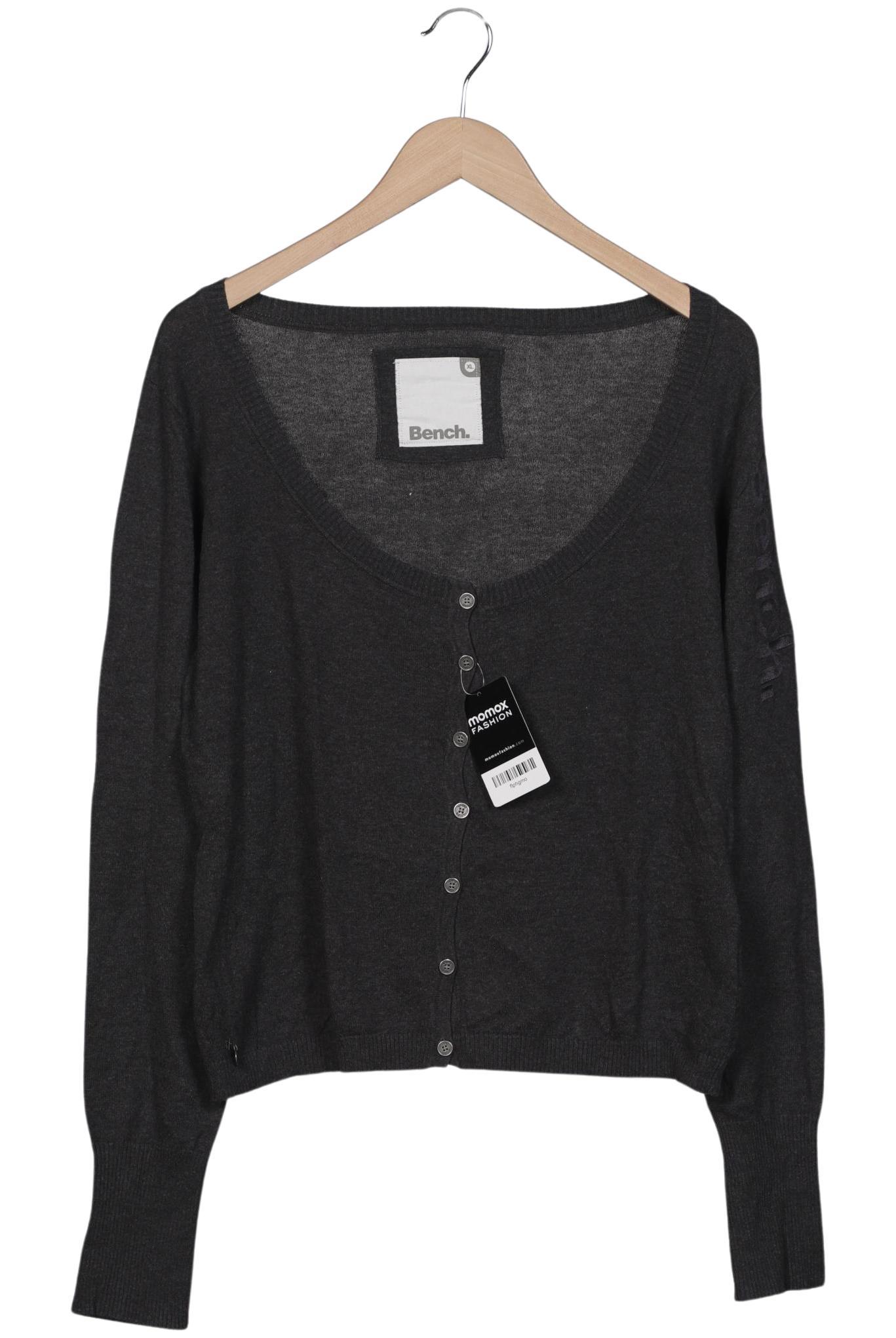 

Bench. Damen Strickjacke, grau, Gr. 44